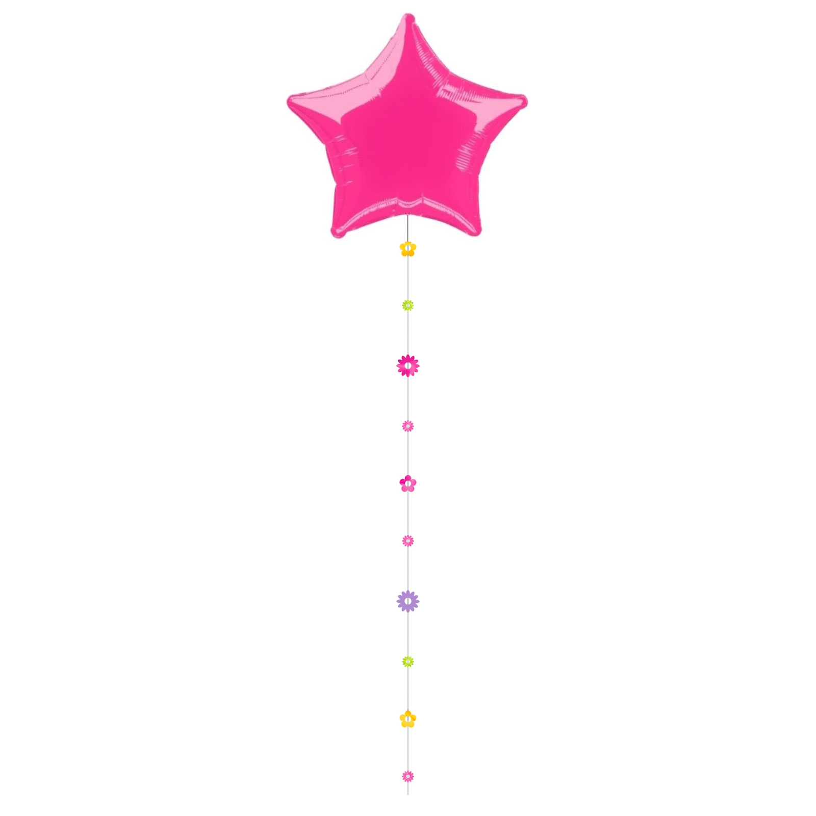 Colourful Flowers Balloon Fun String
