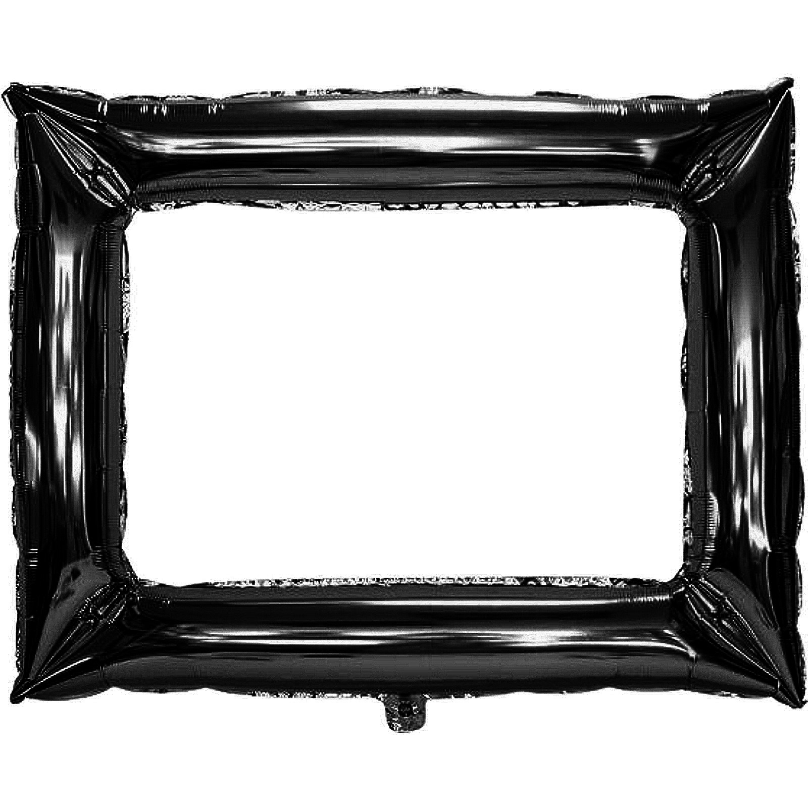 Black Photo Frame Air Fill Foil Balloon