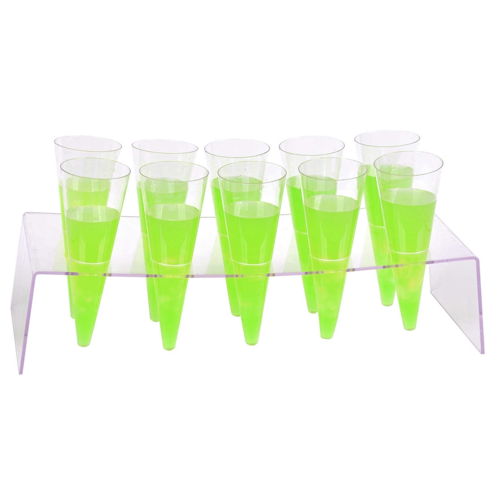 Plastic Dessert Cones With Stand