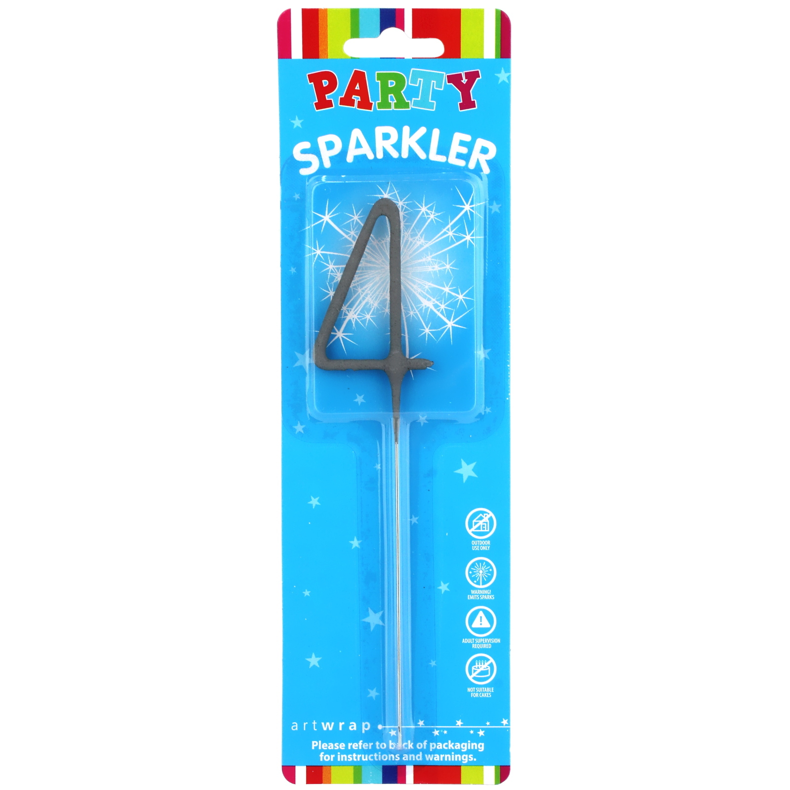 Number 4 Sparkler