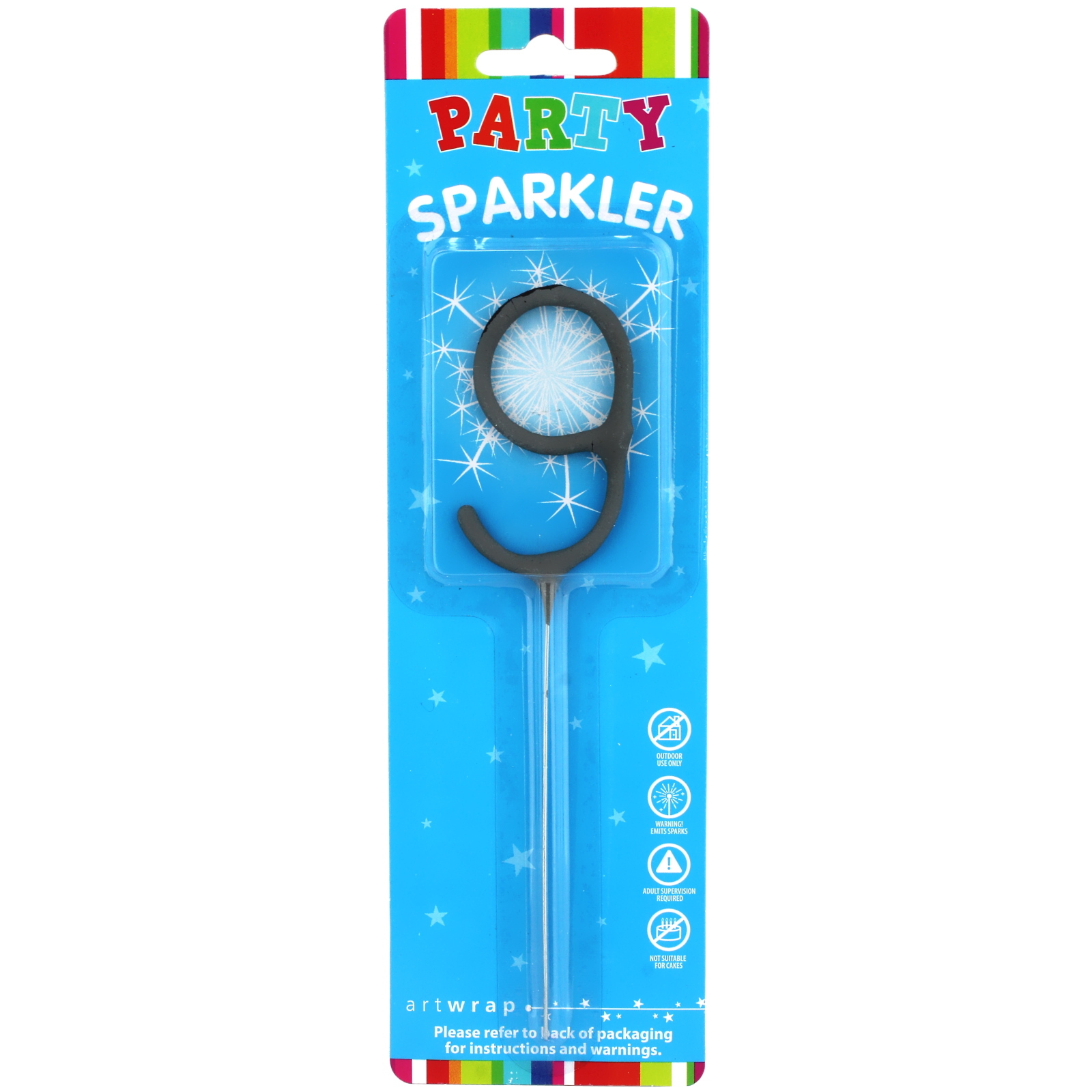 Number 9 Sparkler