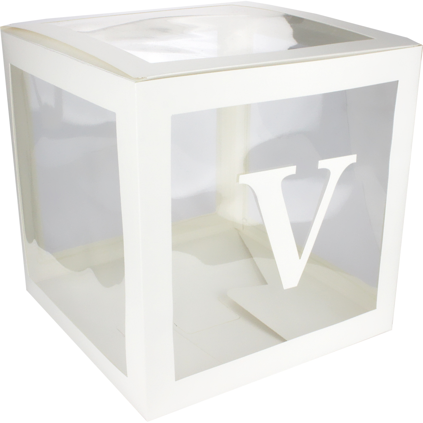 Balloon Box Letter V (30cm)
