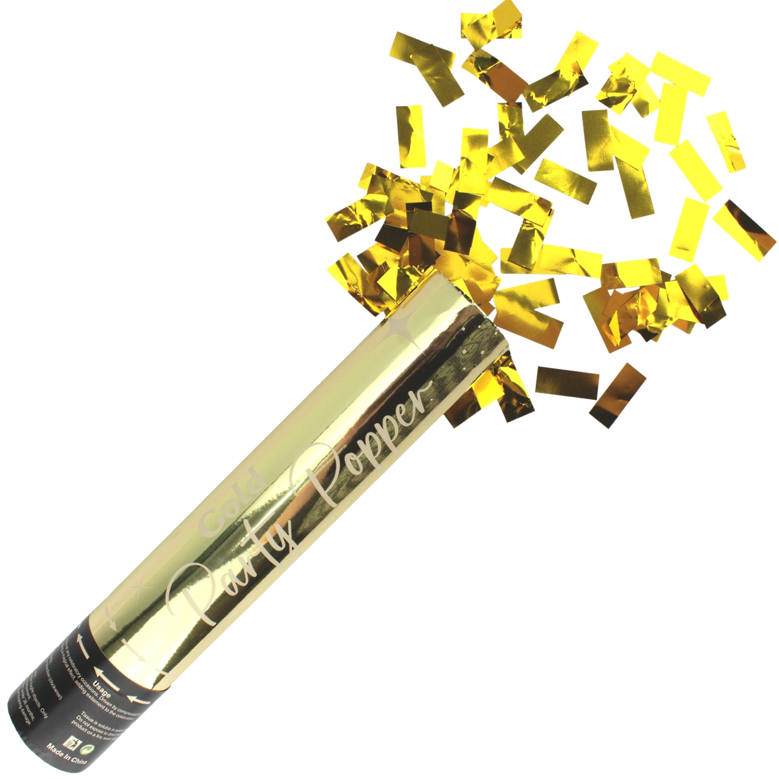 Gold Foil Confetti Twist Popper
