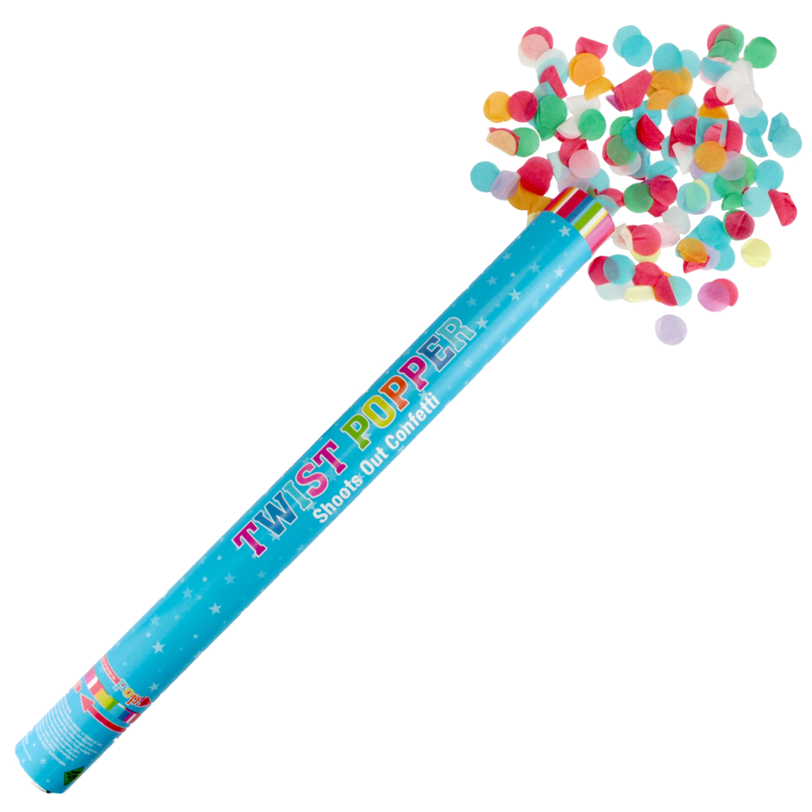 Large Confetti Twist Party Popper 