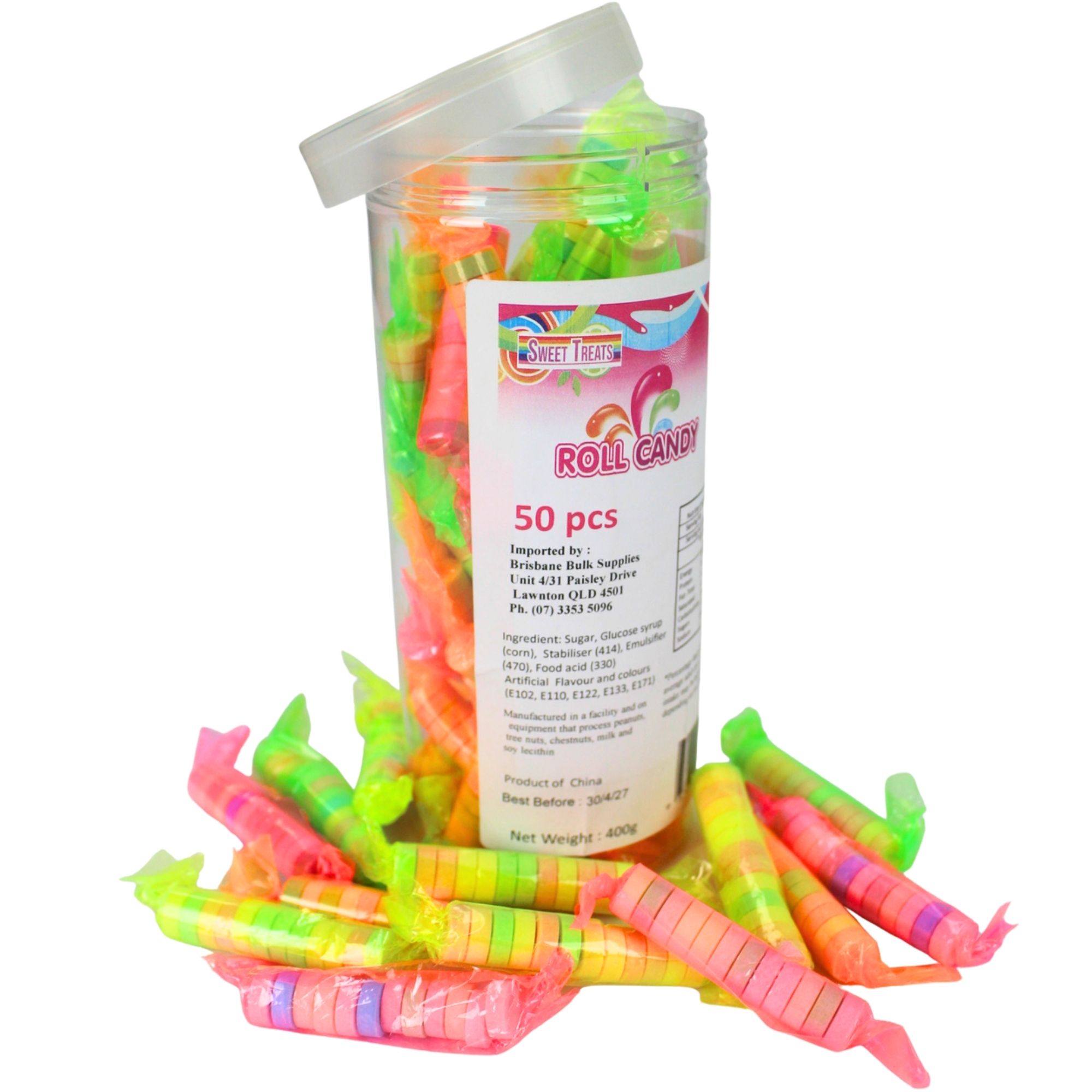Rainbow Roll Candy (Pack of 50)