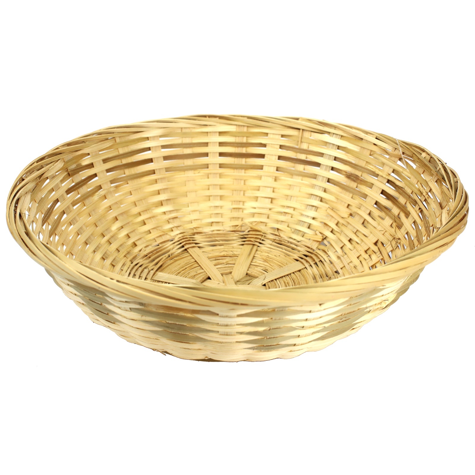 22.5cm Round Straw Basket
