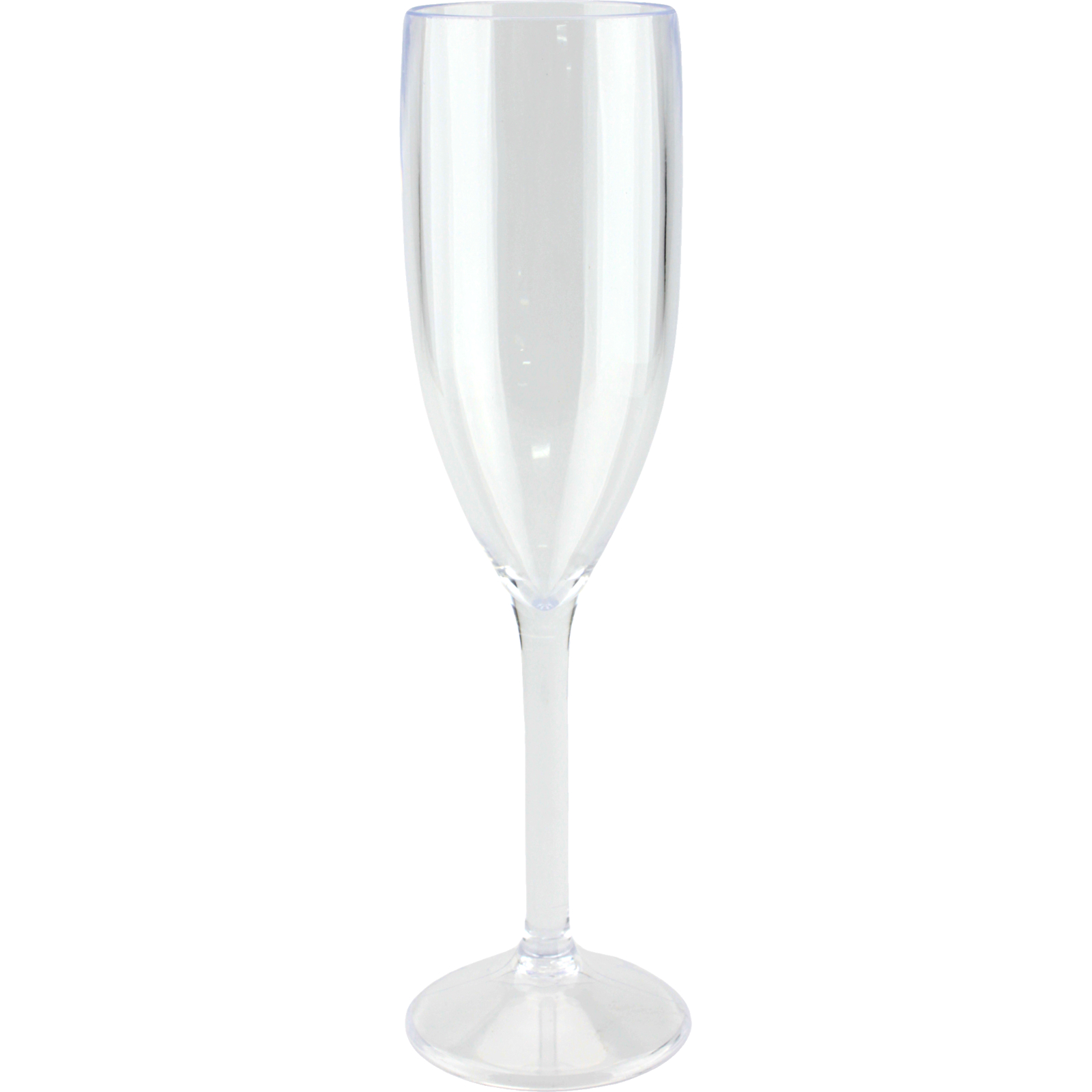 Clear Acrylic Champagne Glass 160ml 