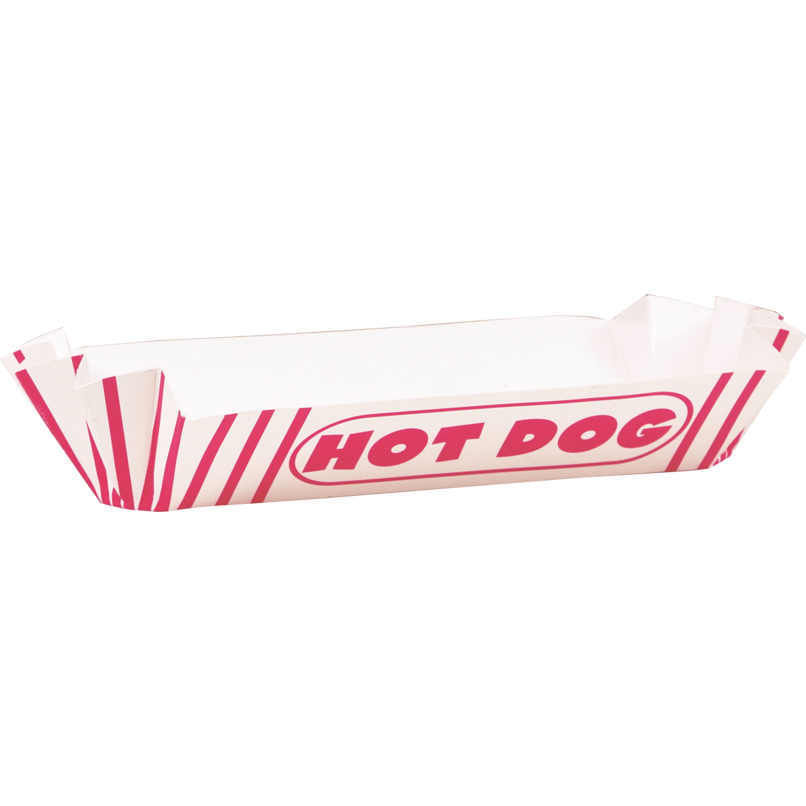 Cardboard Hotdog Trays 21cm x 10.5cm (Pack of 8) 