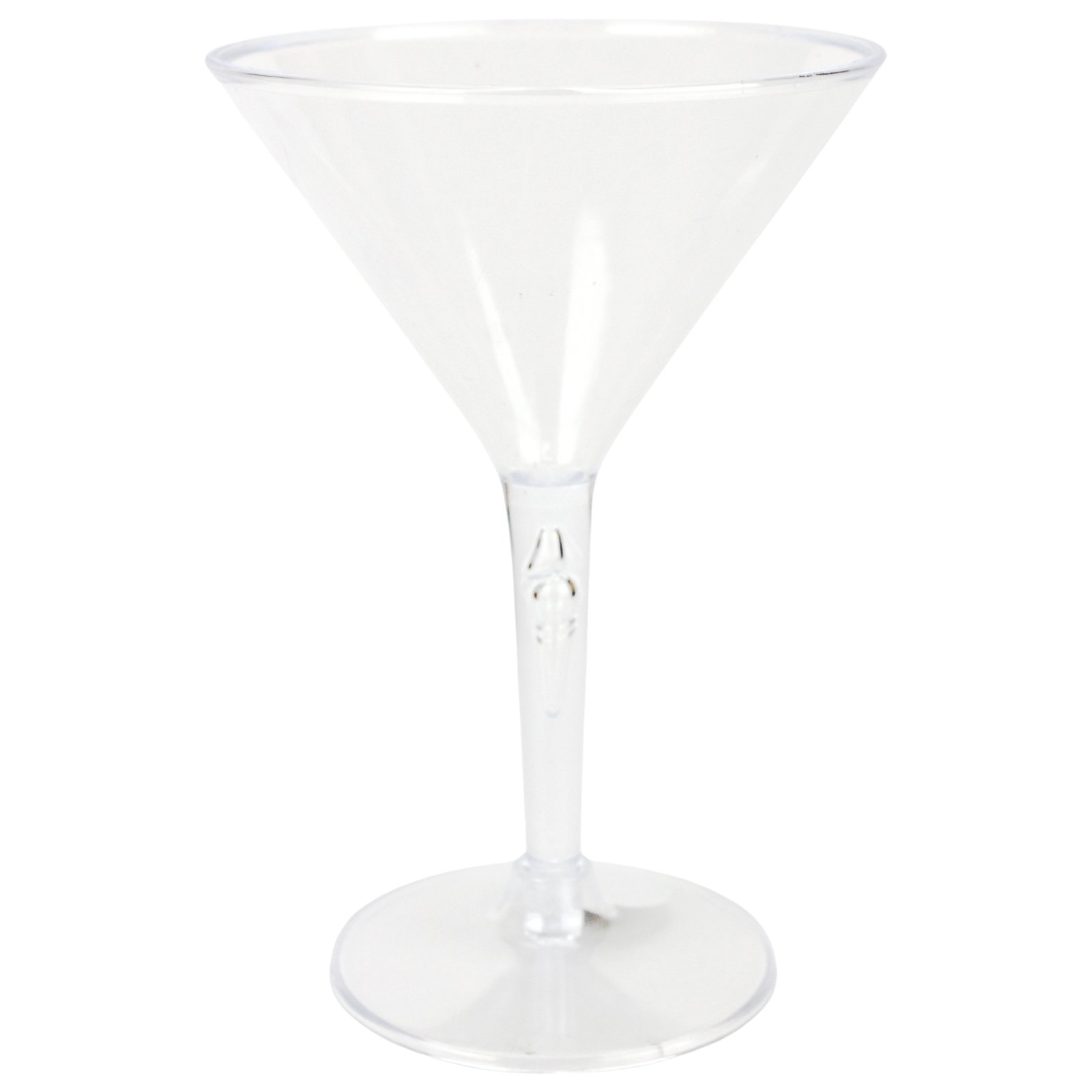 Clear Acrylic Martini Glass 230ml 