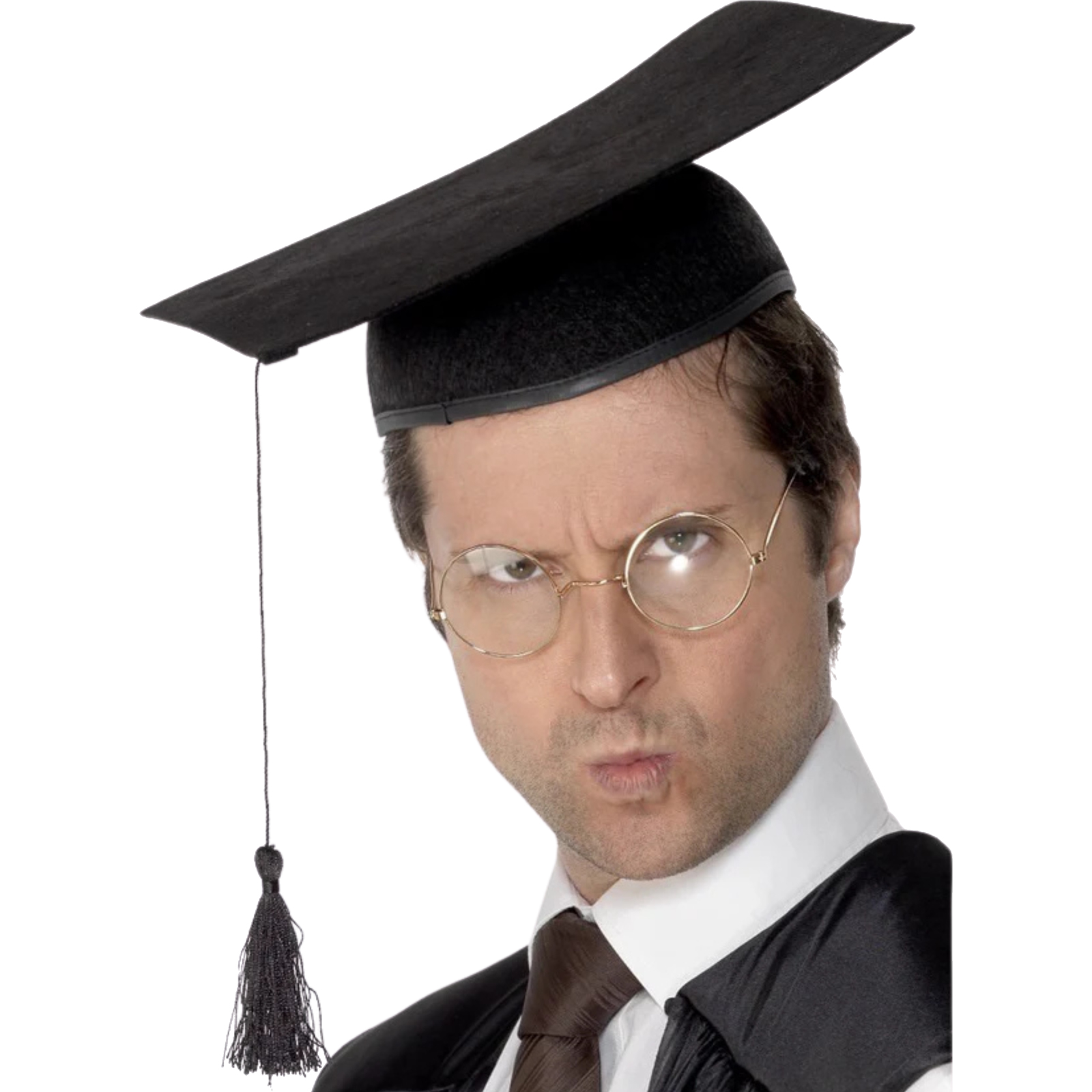 Black Felt Graduate Hat