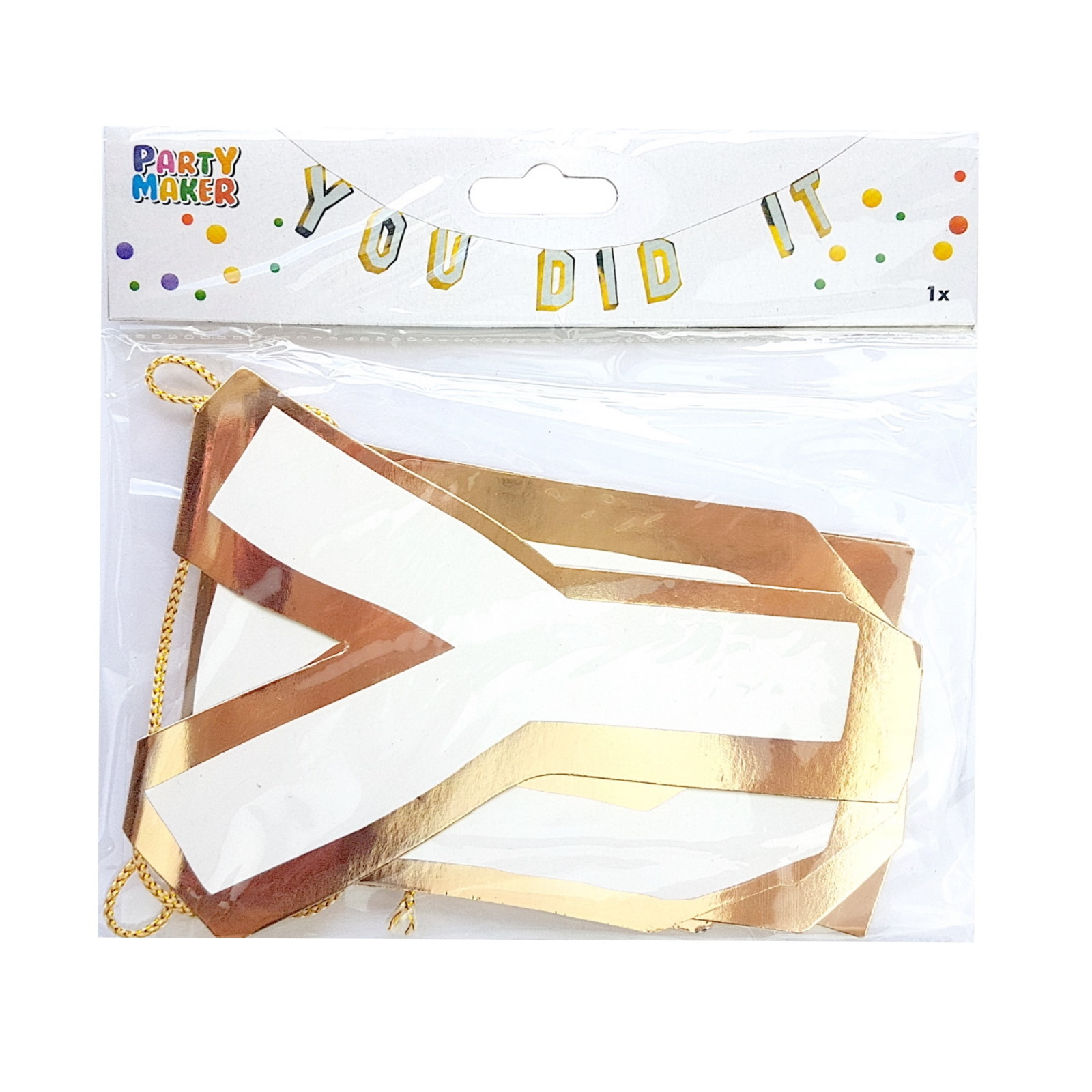 You Did It Garland Banner 