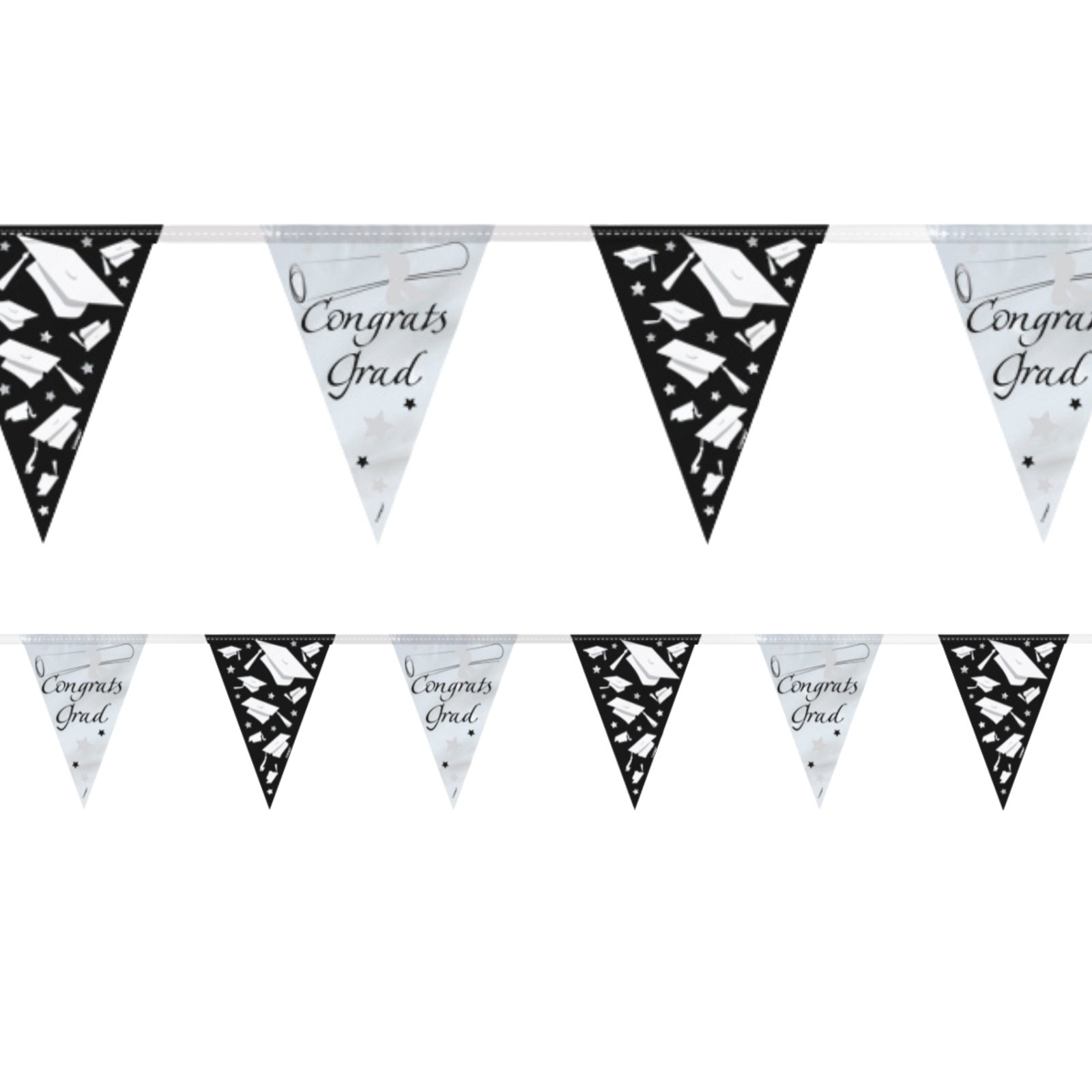 Graduation Plastic Flag Banner 2.7m