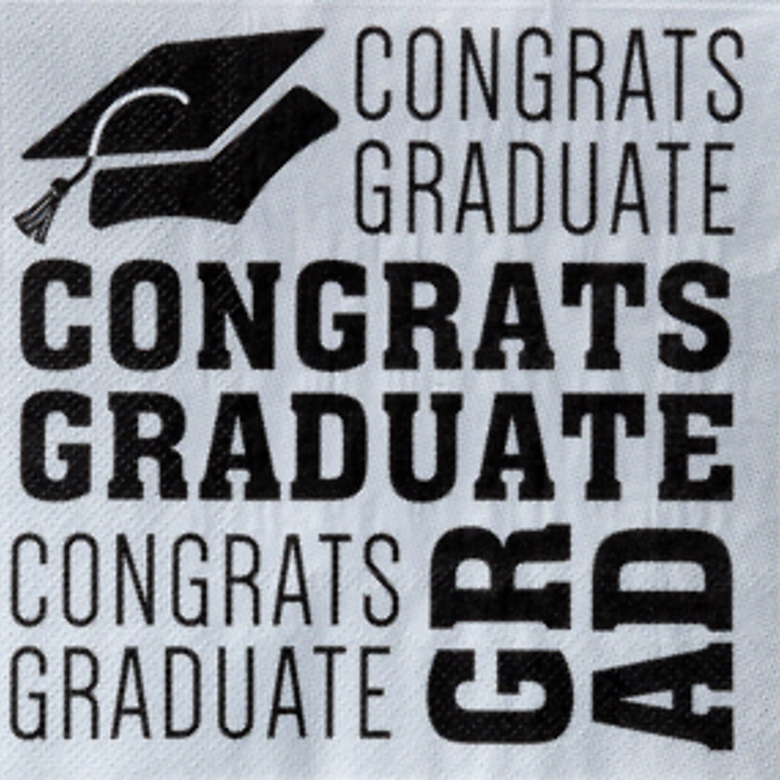 Rad Grad Large Napkins / Serviettes (Pack of 16)