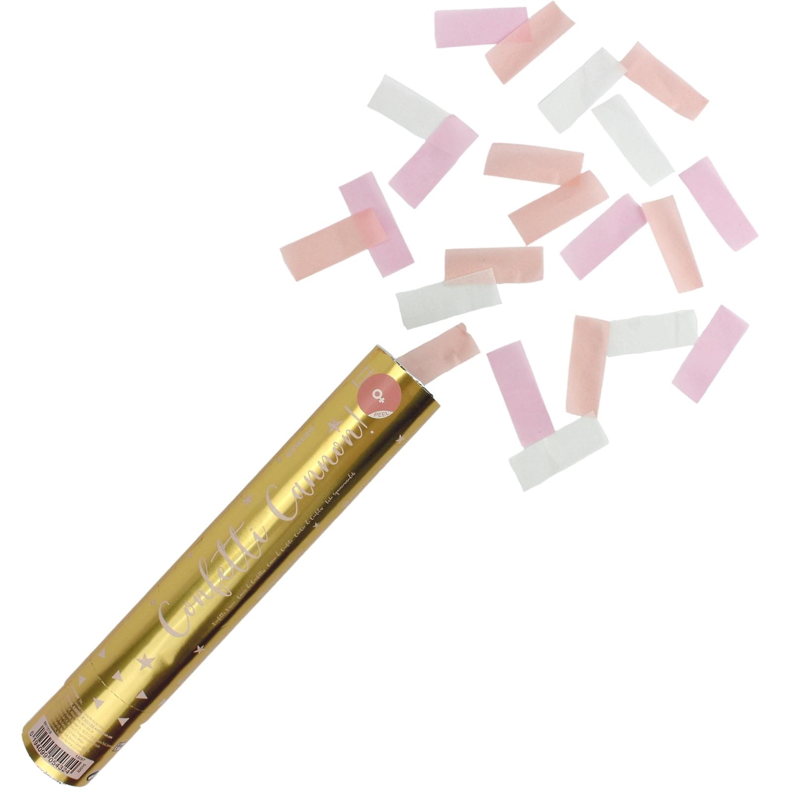 Gender Reveal Pink Confetti Cannon