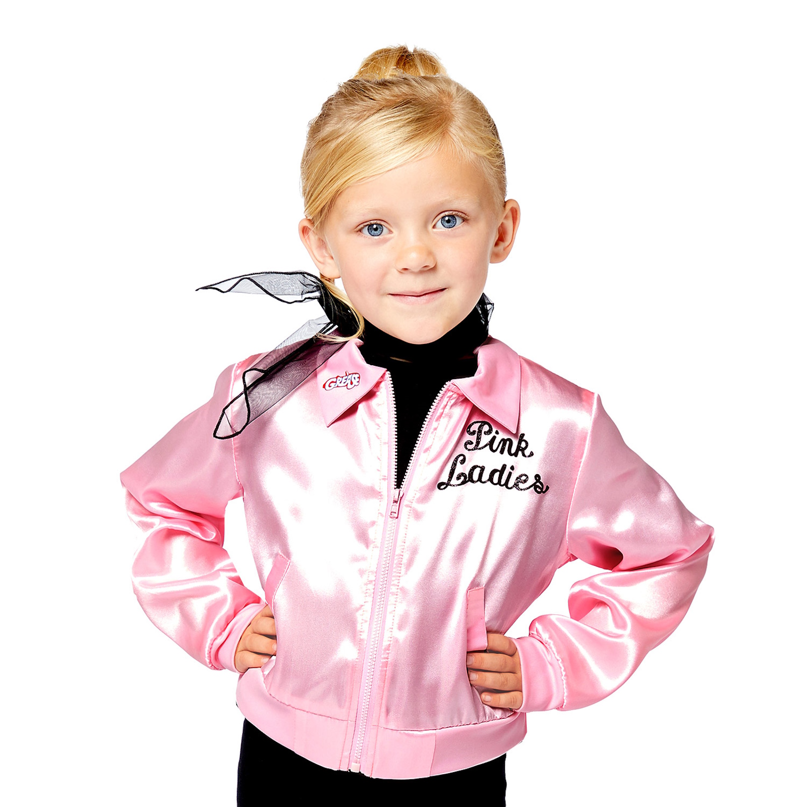 Grease Pink Ladies Jacket Child Costume 4-6 Years