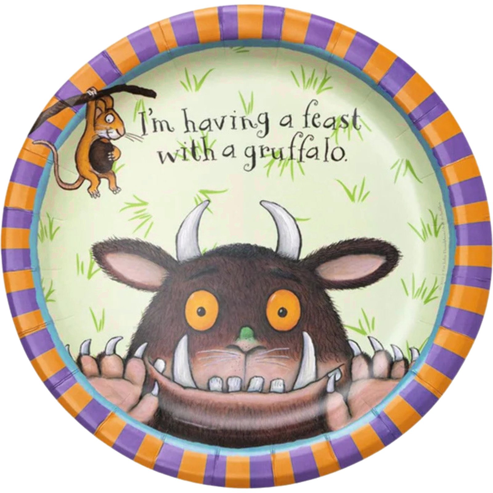 The Gruffalo Large Paper Plates (Pack of 8) 