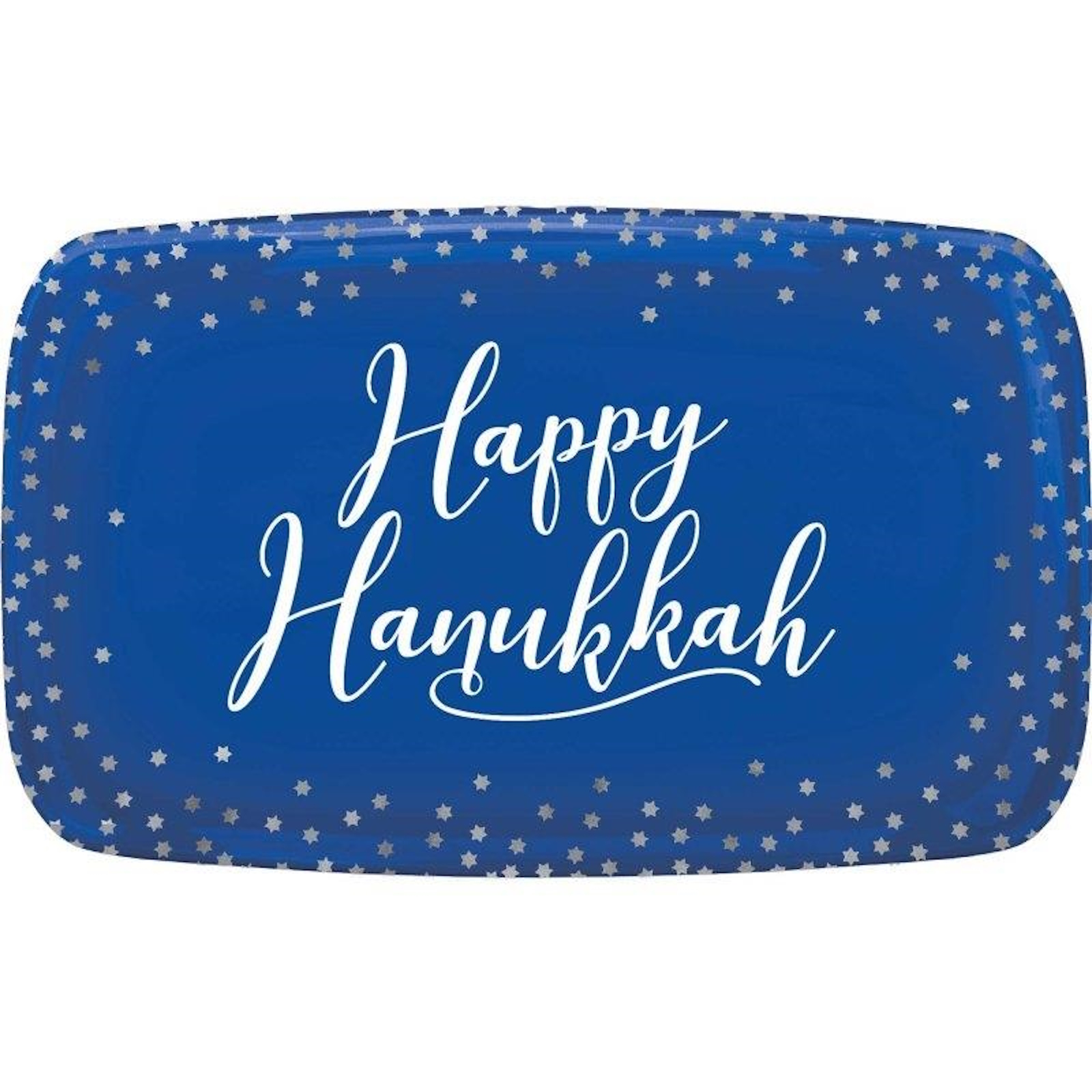 Happy Hanukkah Rectangular Serving Platter