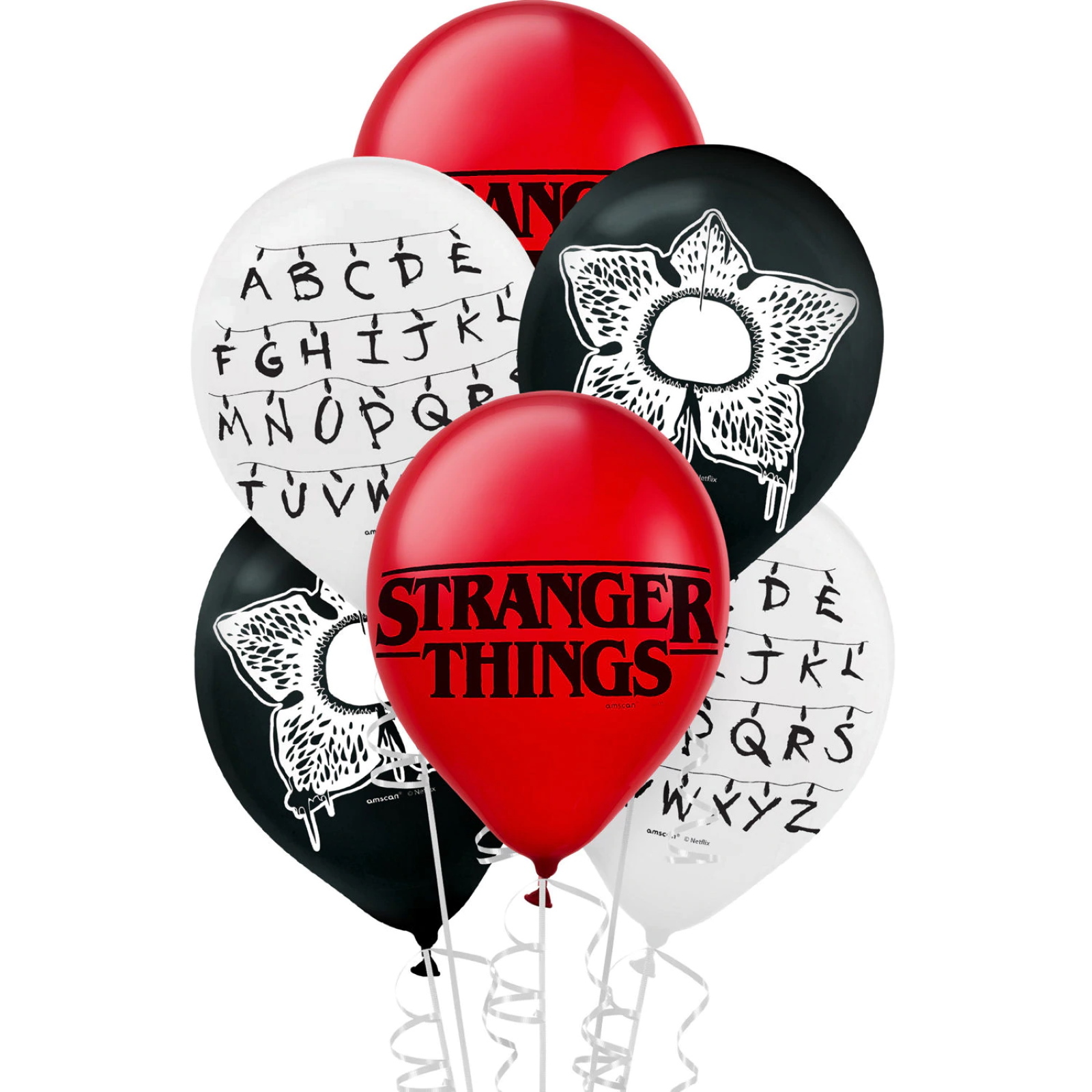 Stranger Things Latex Balloons (Pack of 6)