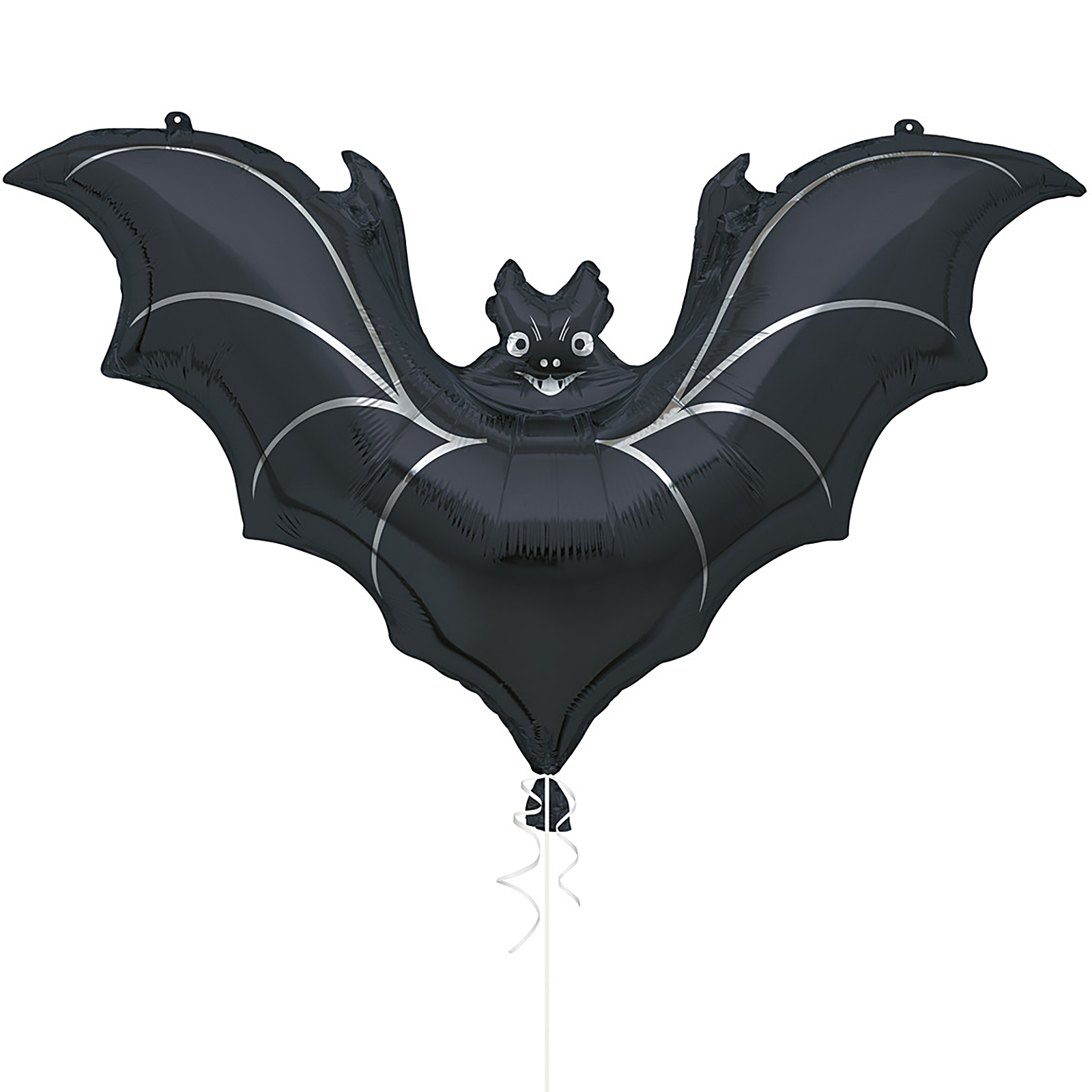 Black Bat Supershape Foil Helium Balloon 81cm