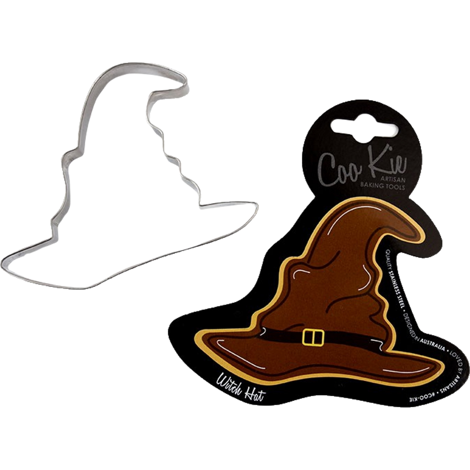 Coo Kie Witch Hat Cookie Cutter 