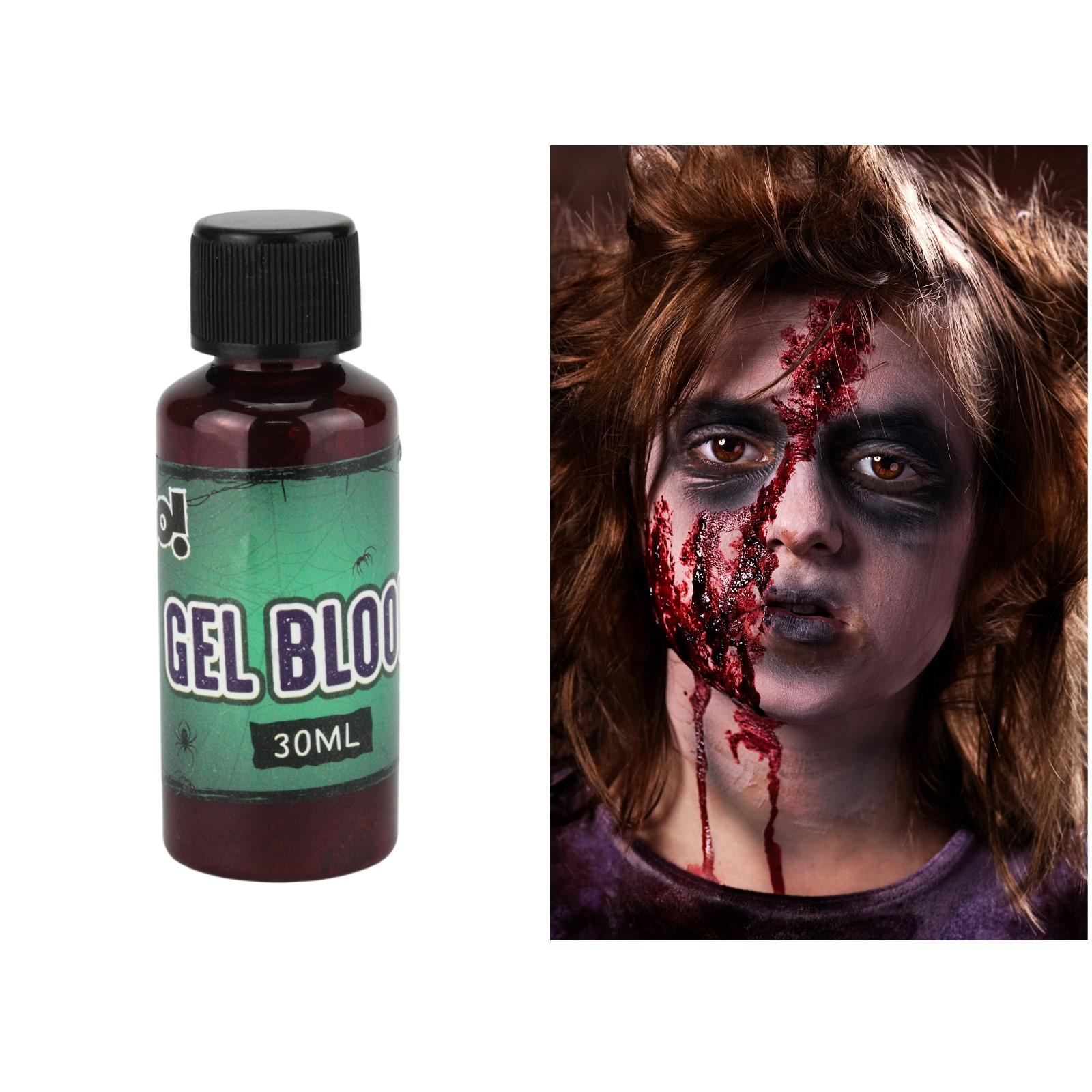 Fake Gel Blood 30ml Bottle 
