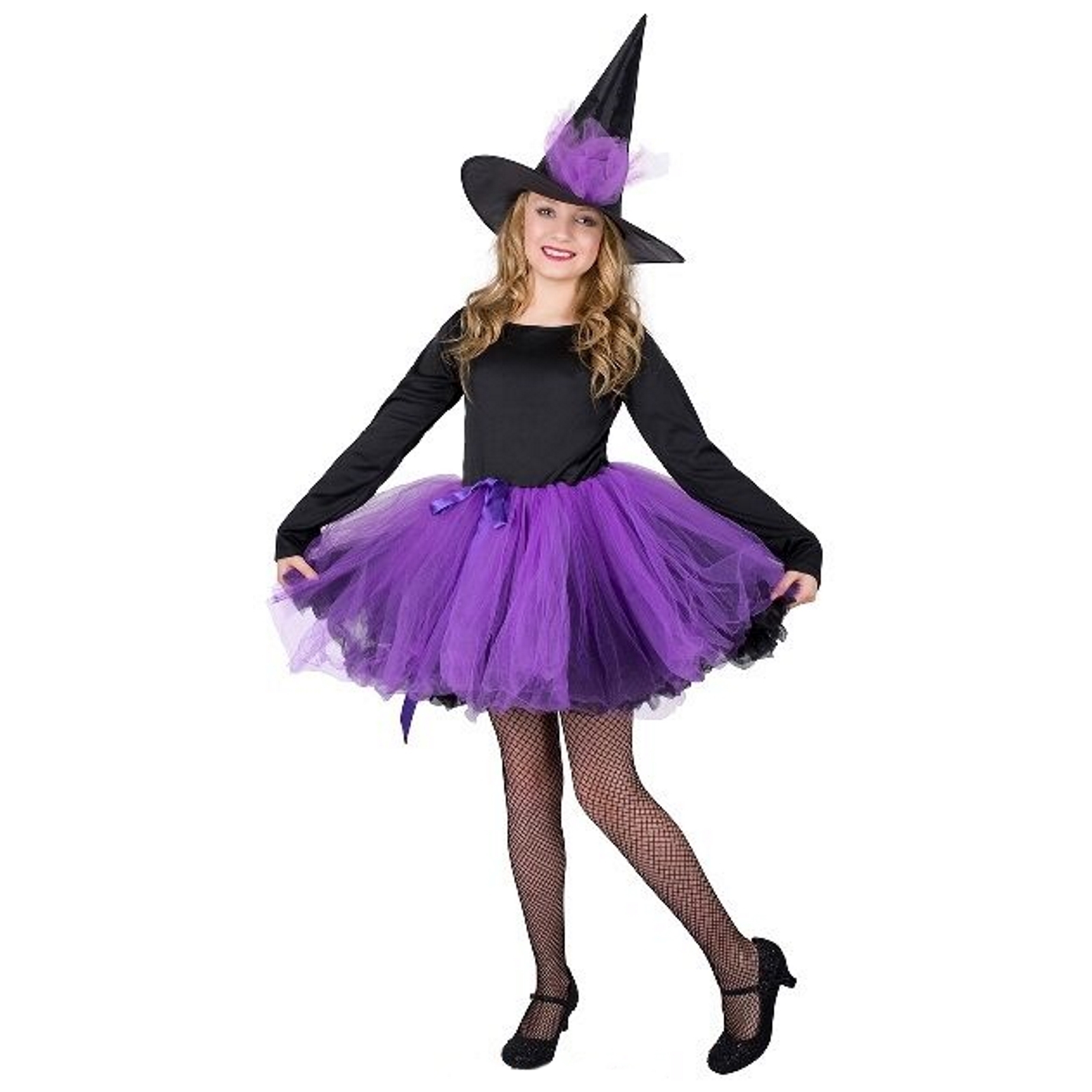 Tutu Witch Girl Childs Costume Large