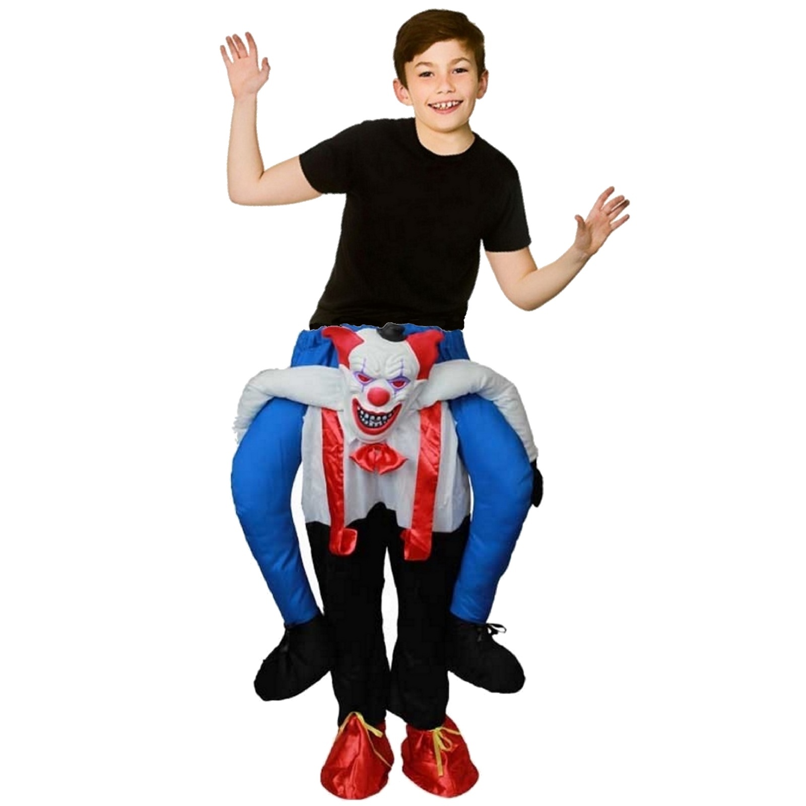 Kids Carry Me Crazy Clown Costume