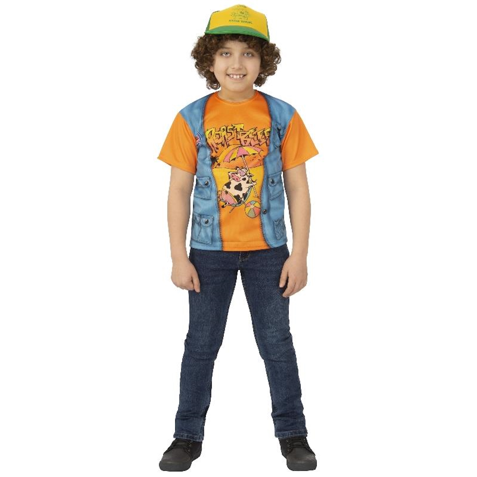 Stranger Things Dustin Roast Beef Child Costume XL