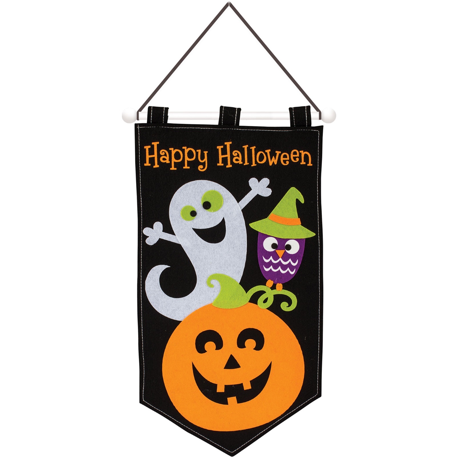 Happy Halloween Felt Banner