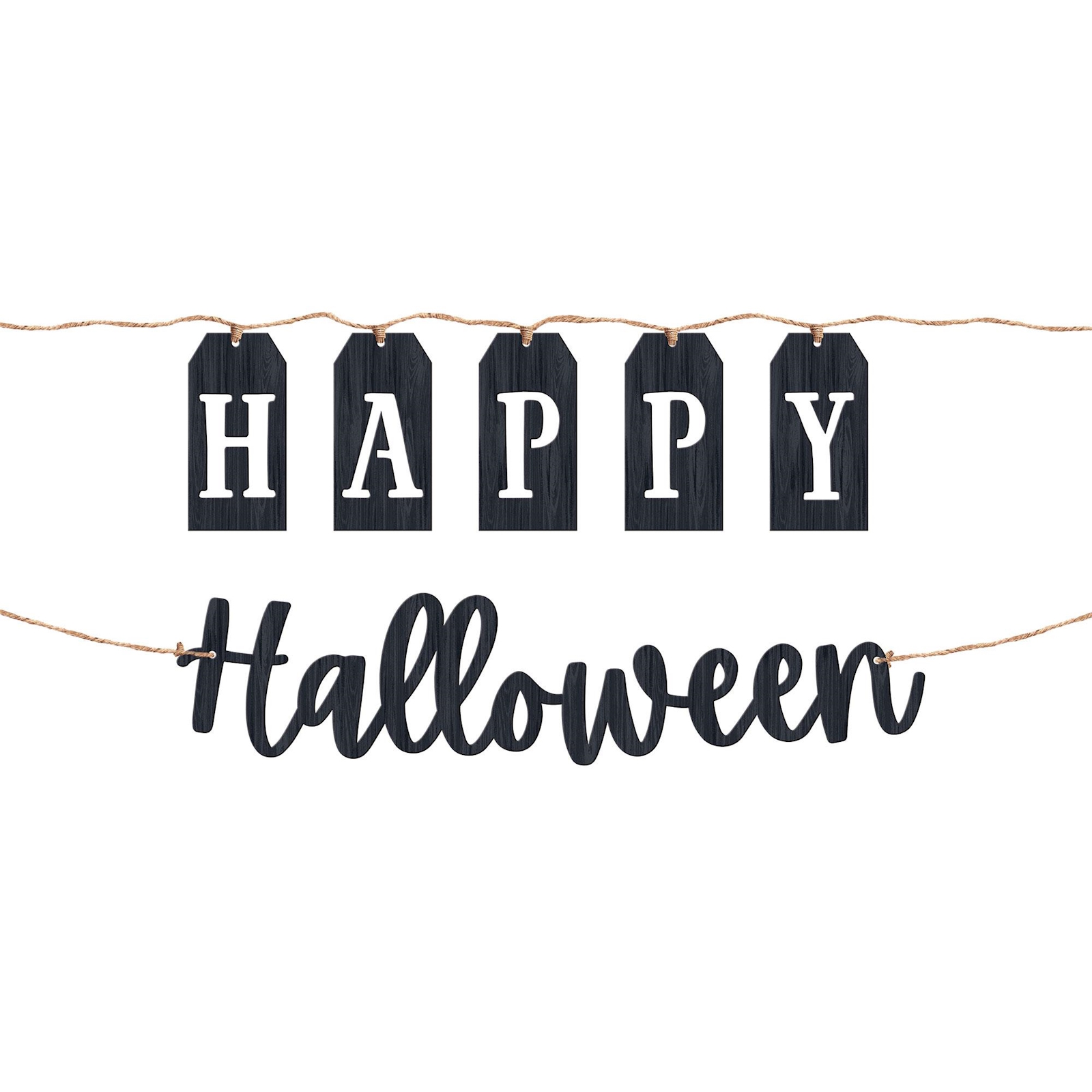 Halloween Classic Wooden Banner Kit
