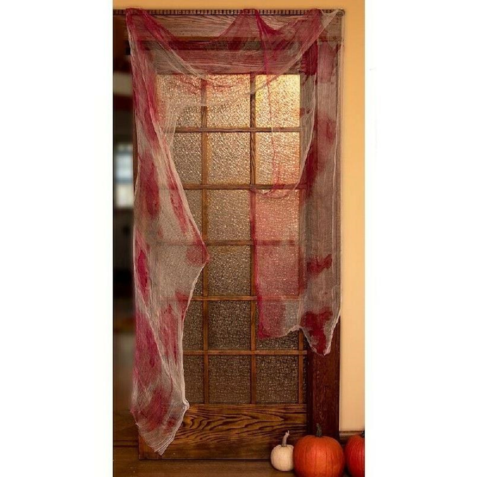 Bloody Gauze Drape Curtain Halloween Decoration