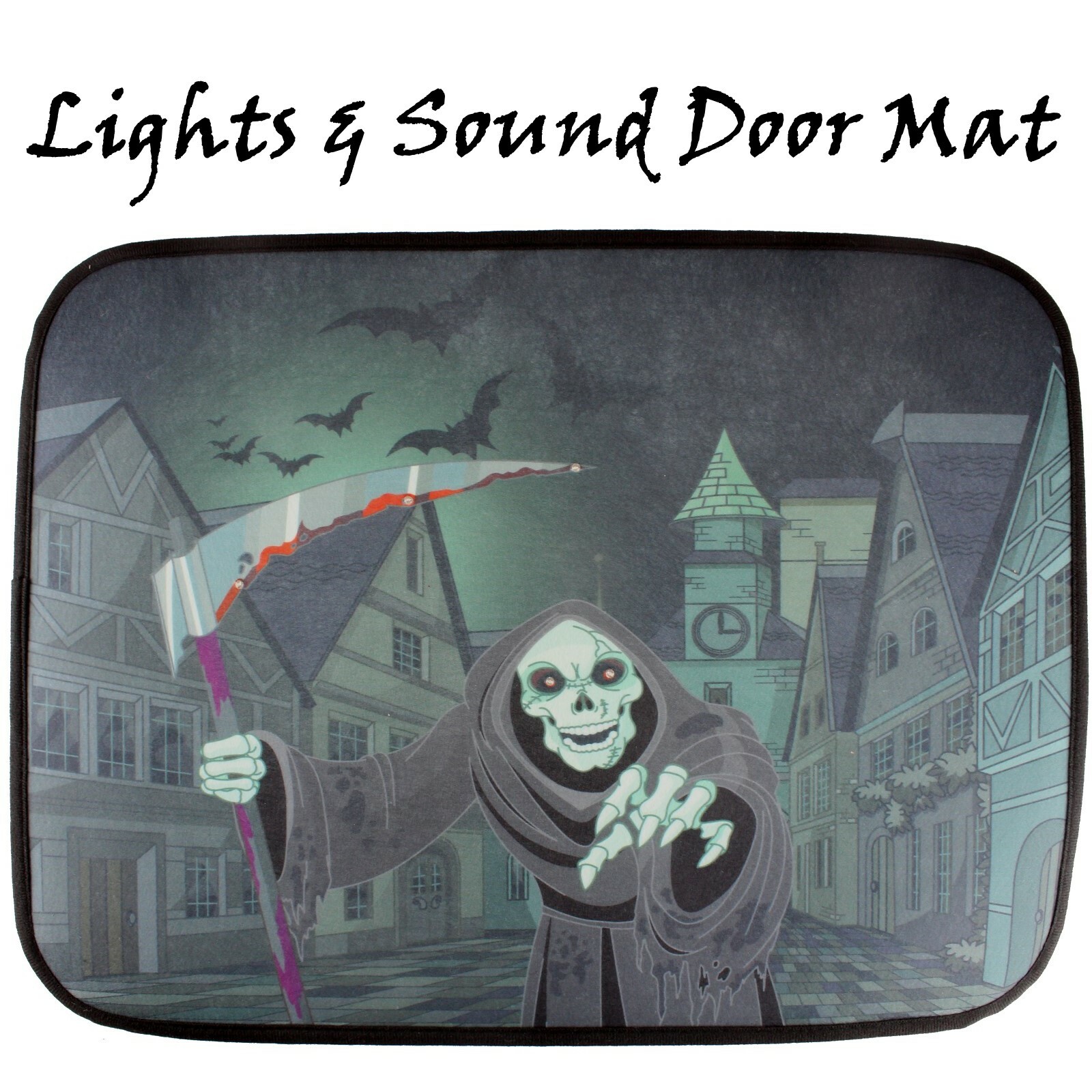 Grim Reaper Light and Sound Door Mat