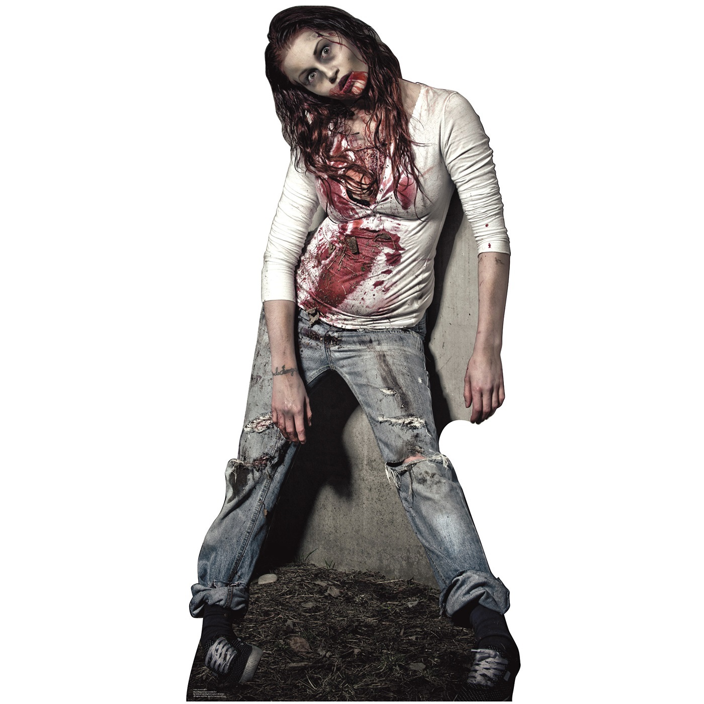 Halloween Zombie Girl Photo Prop