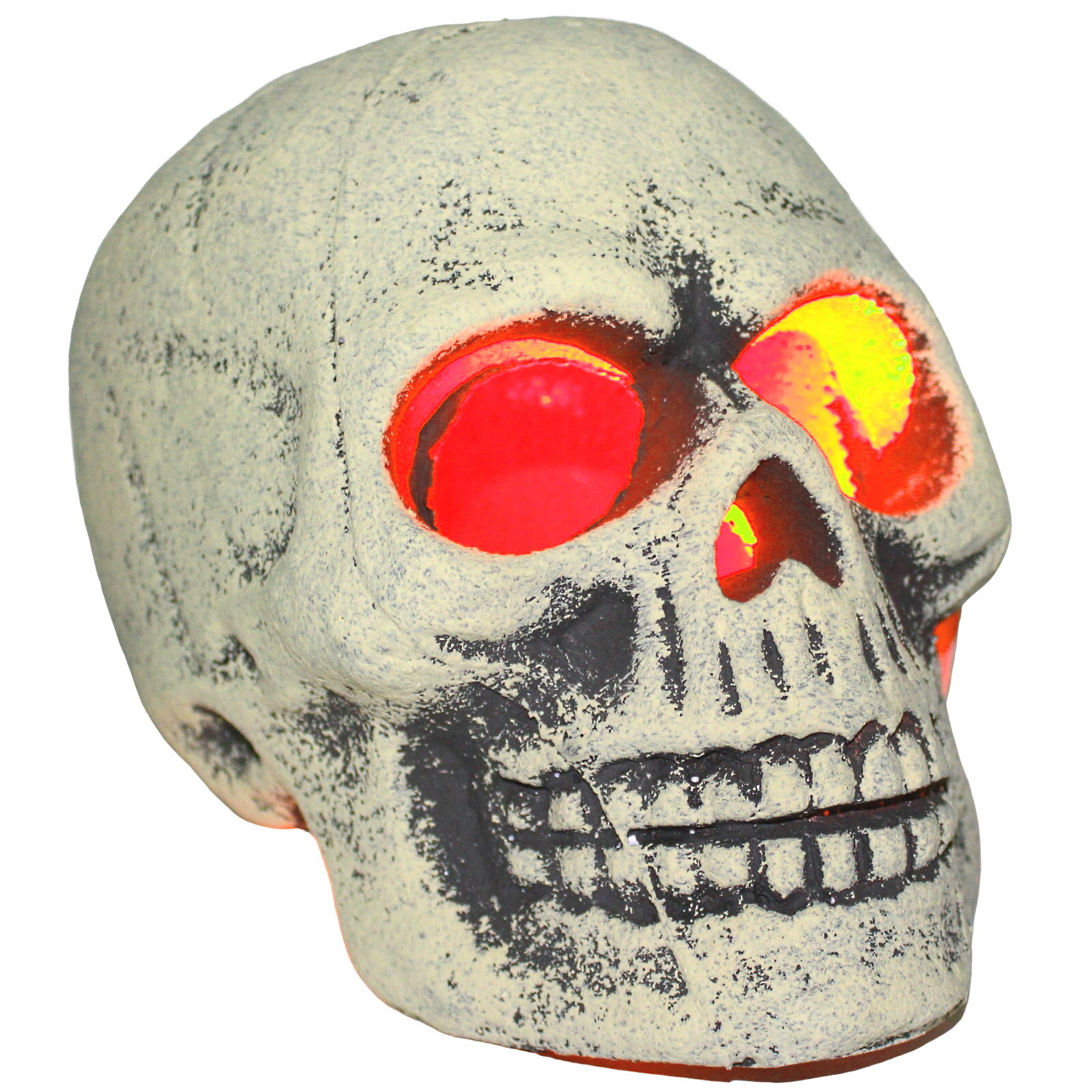 Halloween Light Up Foam Skull 