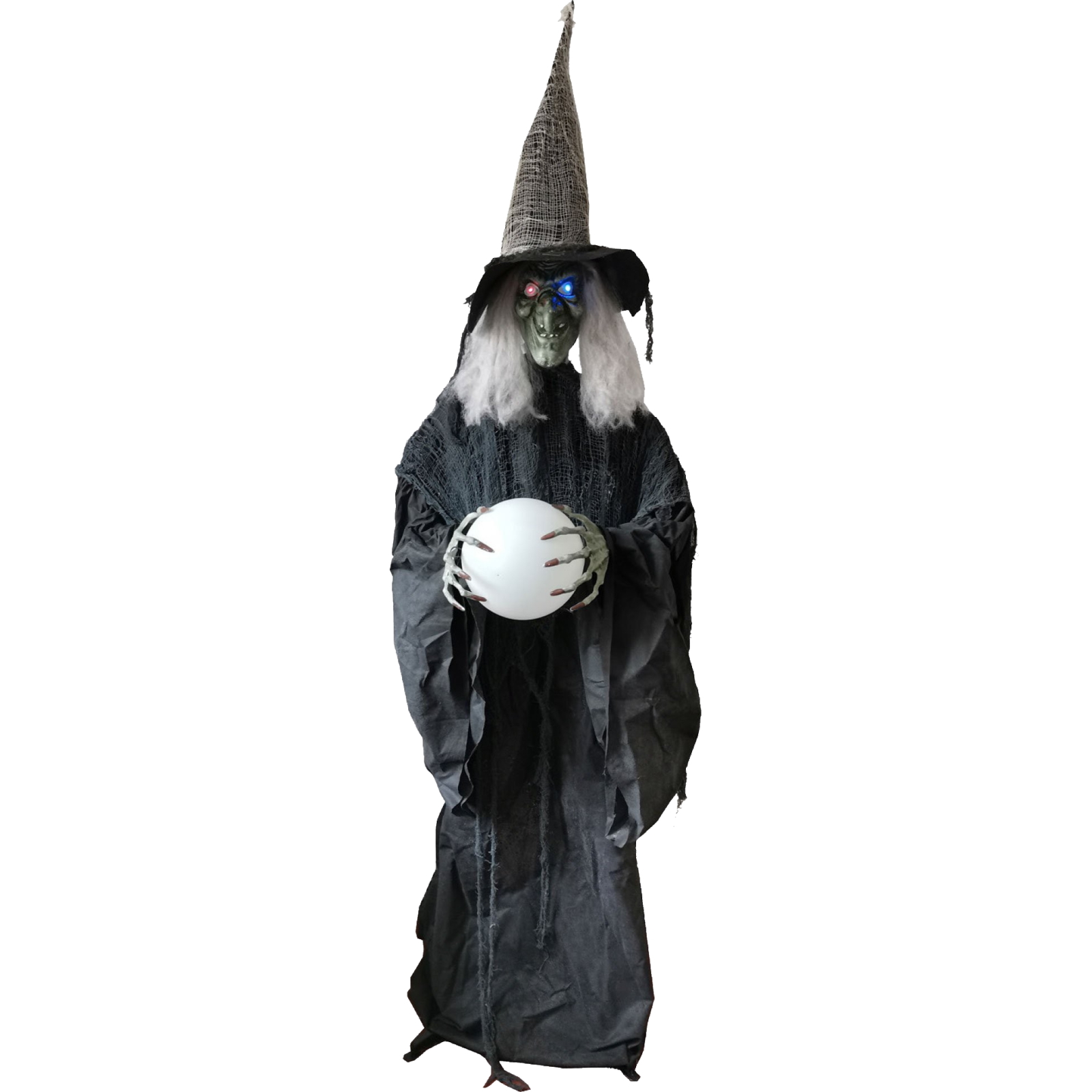 Spell Casting Witch with Flashing Eyes (2 metres)