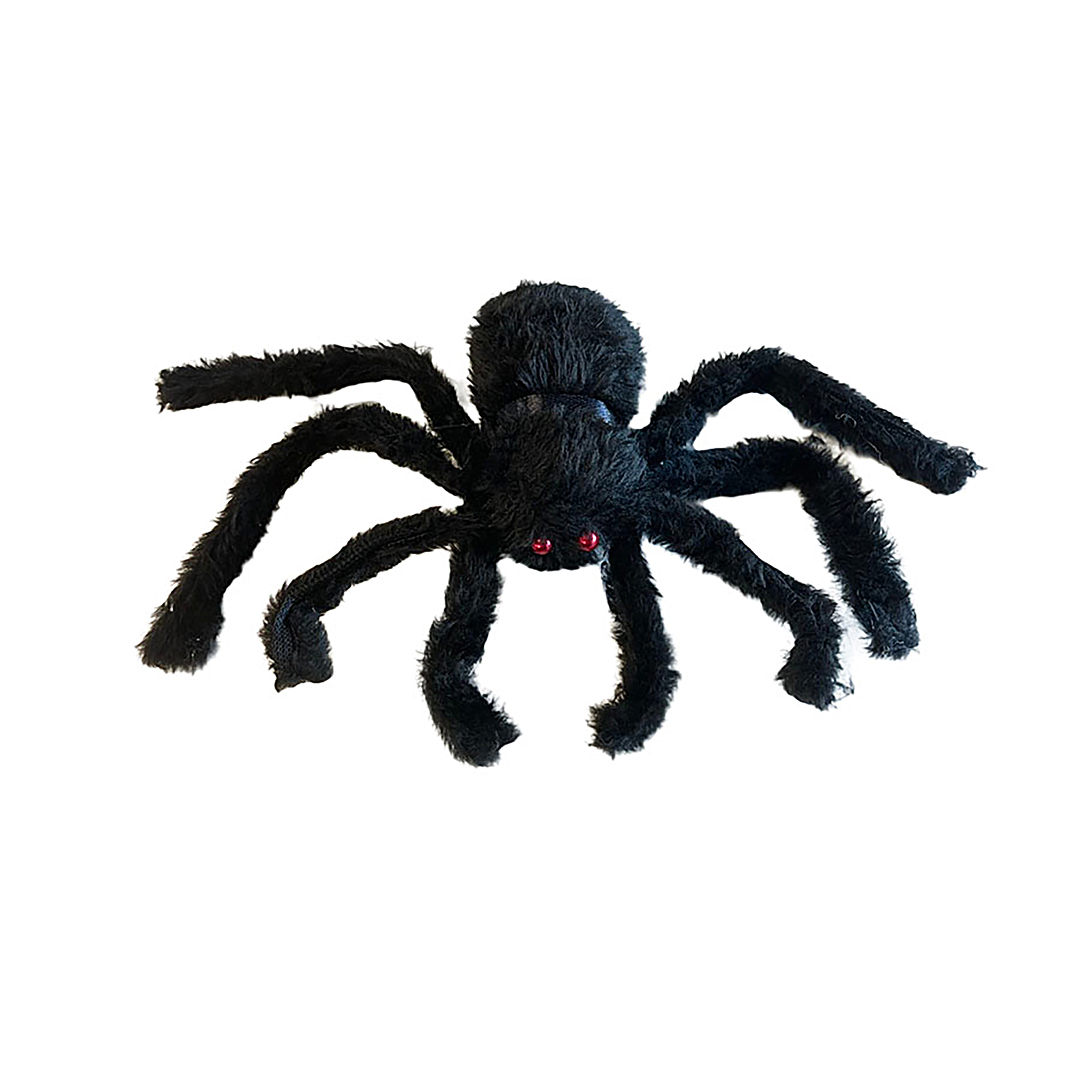 Black Furry Spider Decoration 50cm