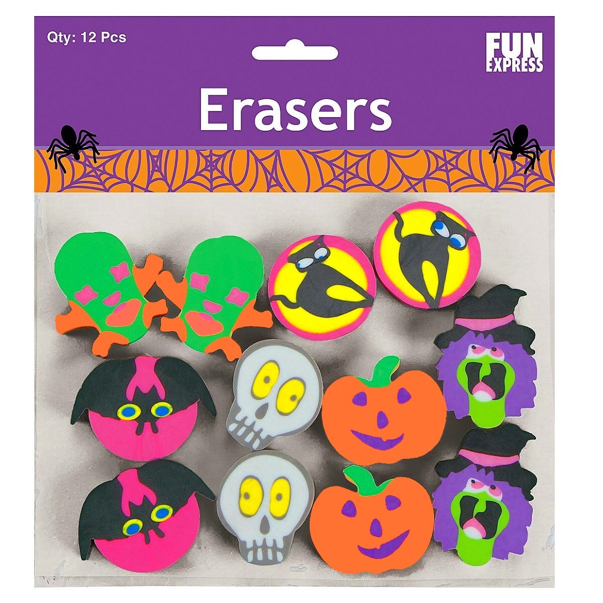Halloween Erasers (Pack of 12)