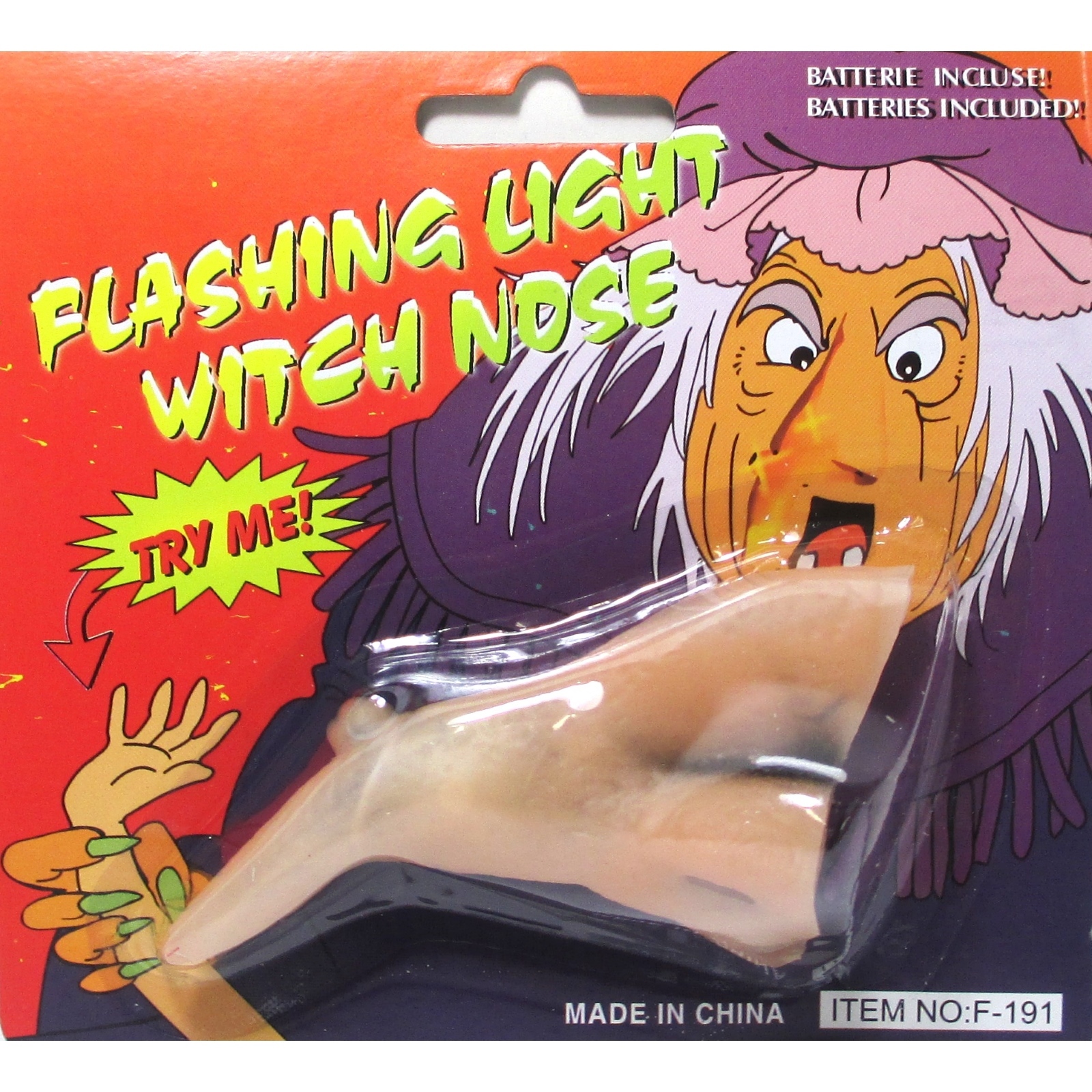 Flashing Witches Nose