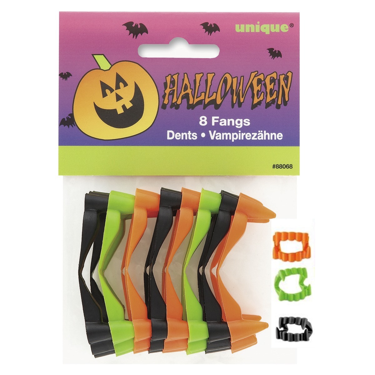 Vampire Fangs (Pack of 8)