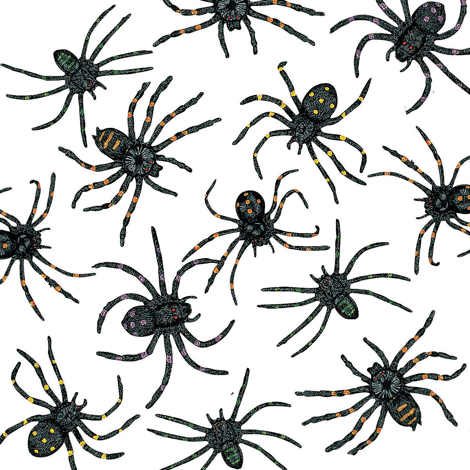 Stretchy Spiders (Pack of 12)
