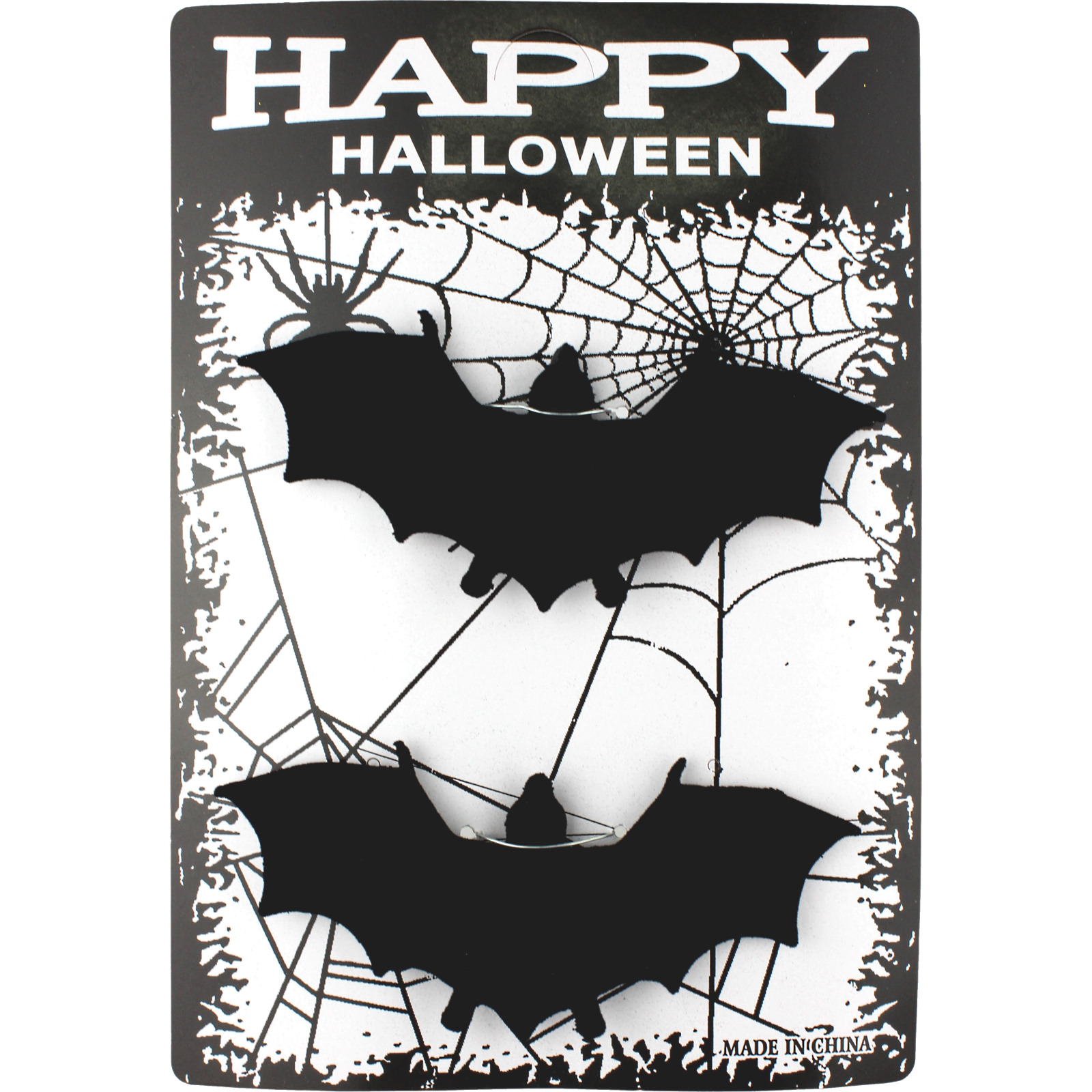 Fuzzy Bat Decorations (Pack of 2) 