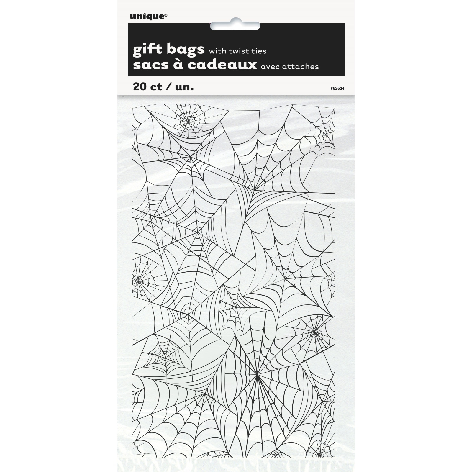 Spider Web Cello Treat Bags (Pack of 20)