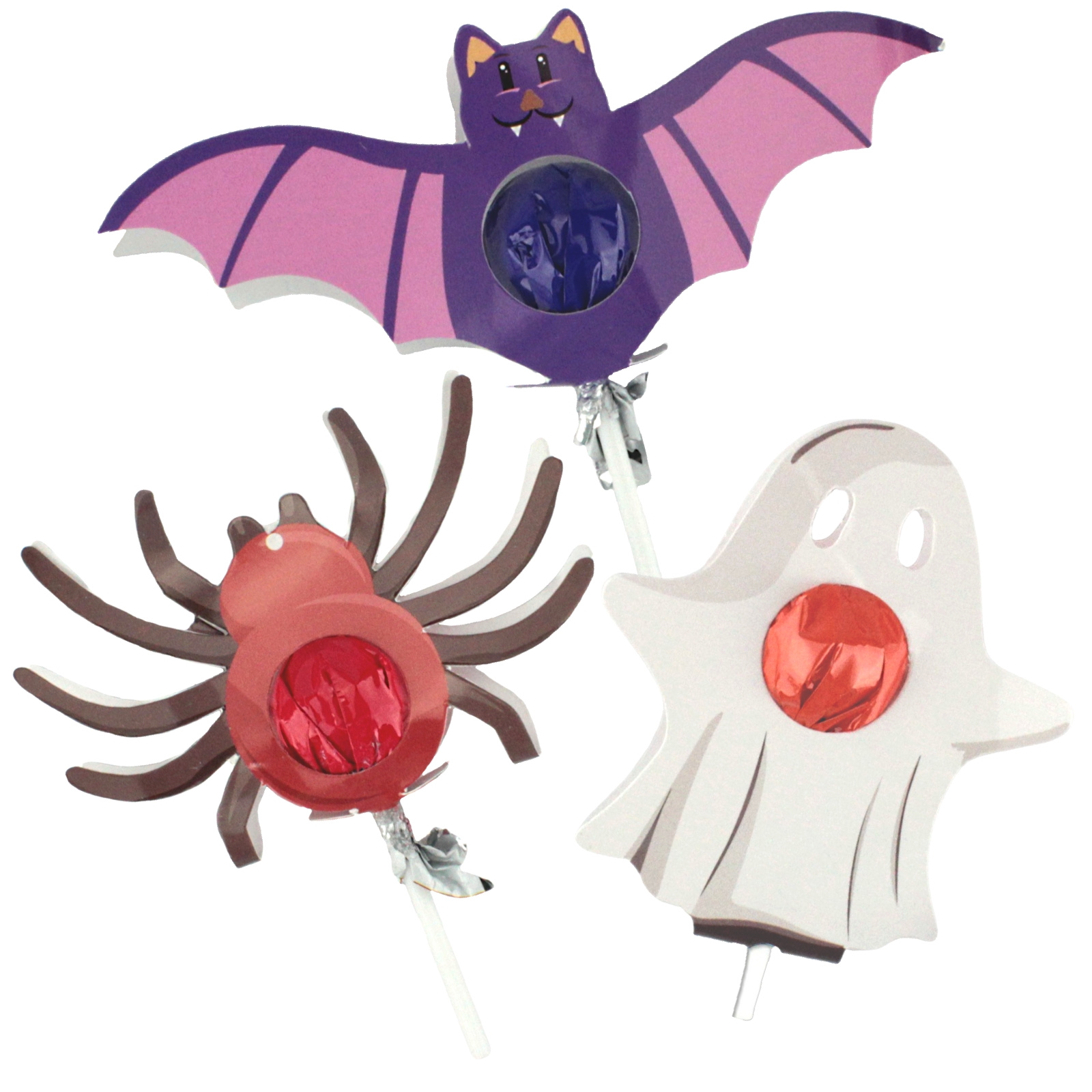 Pack of 5 Halloween Pop Tag Lollipops (1 Design Only)  