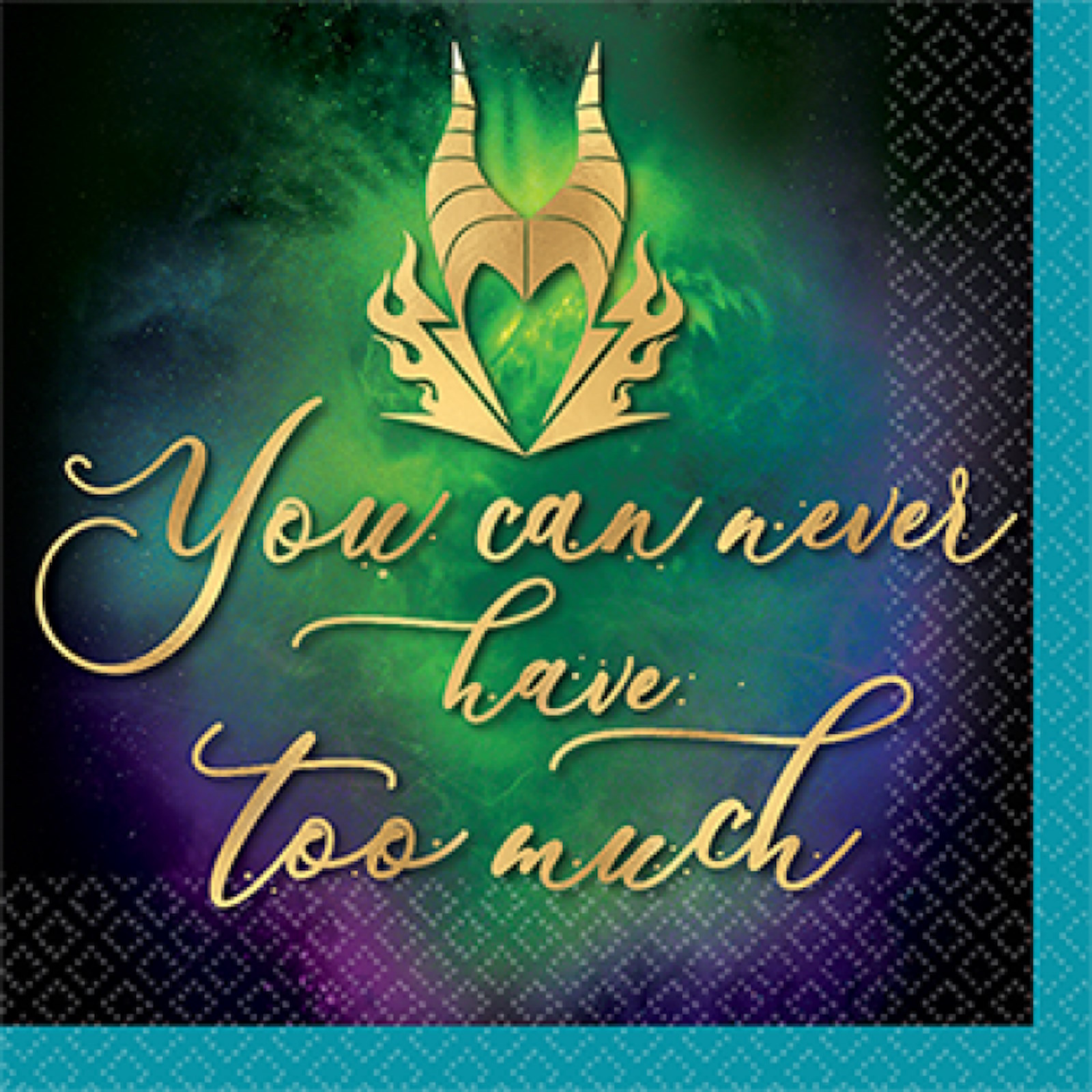 Disney Villians Maleficent Small Napkins / Serviettes (Pack of 16)