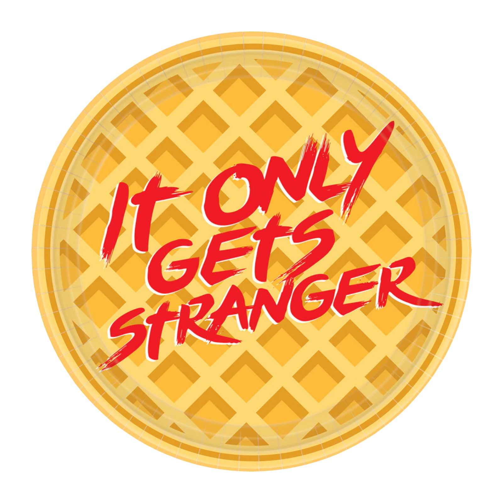 Stranger Things Small Paper Plates (Pack of 8)