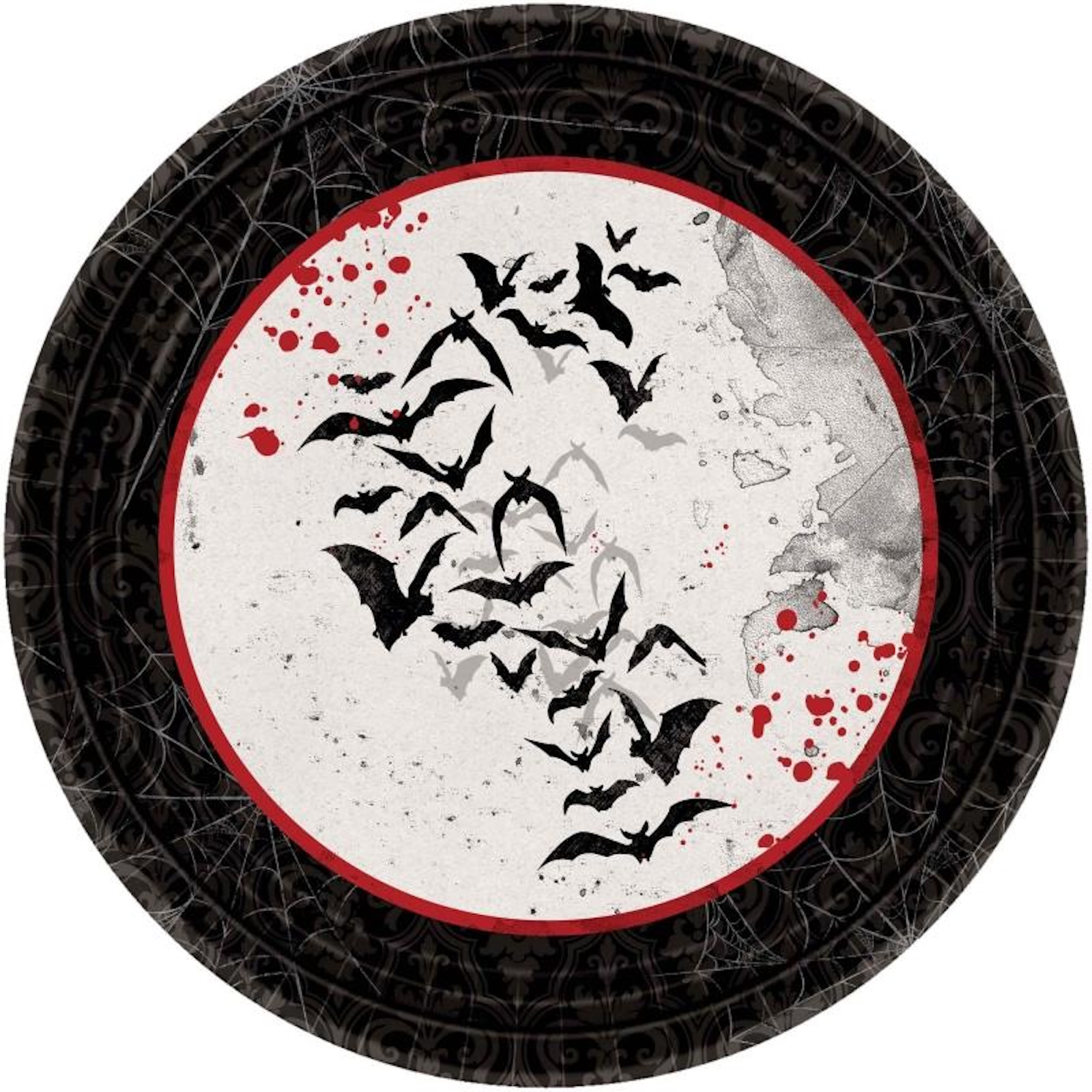 Dark Manor 17cm Round Paper Plates Pack of 8