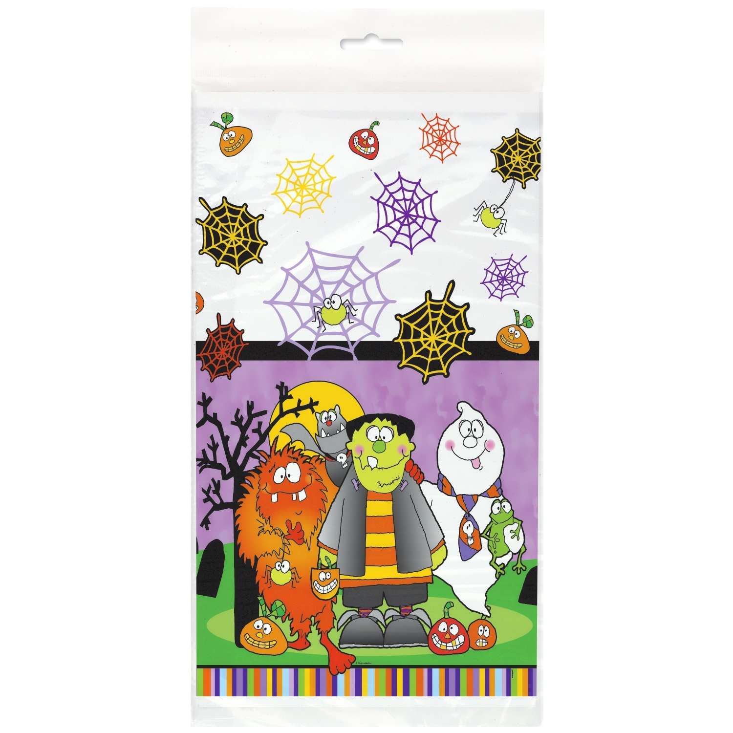 Little Monsters Plastic Tablecloth