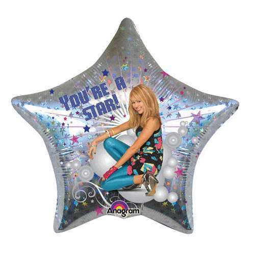 Hannah Montana Star Helium Balloon