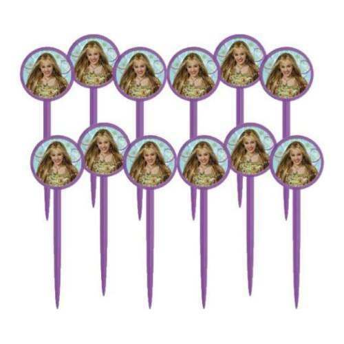 Hannah Montana Cupcake Picks (Pack of 12)