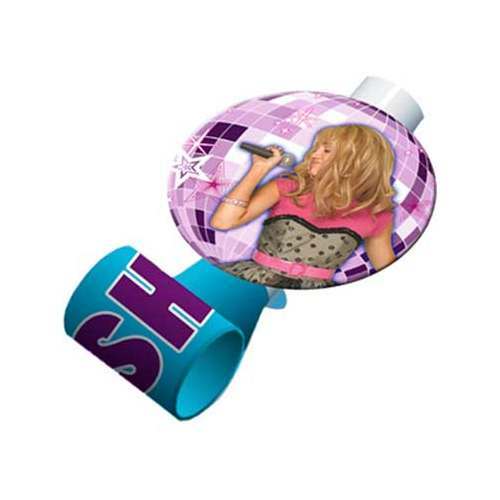 Hannah Montana Party Blowers (Pack of 8)